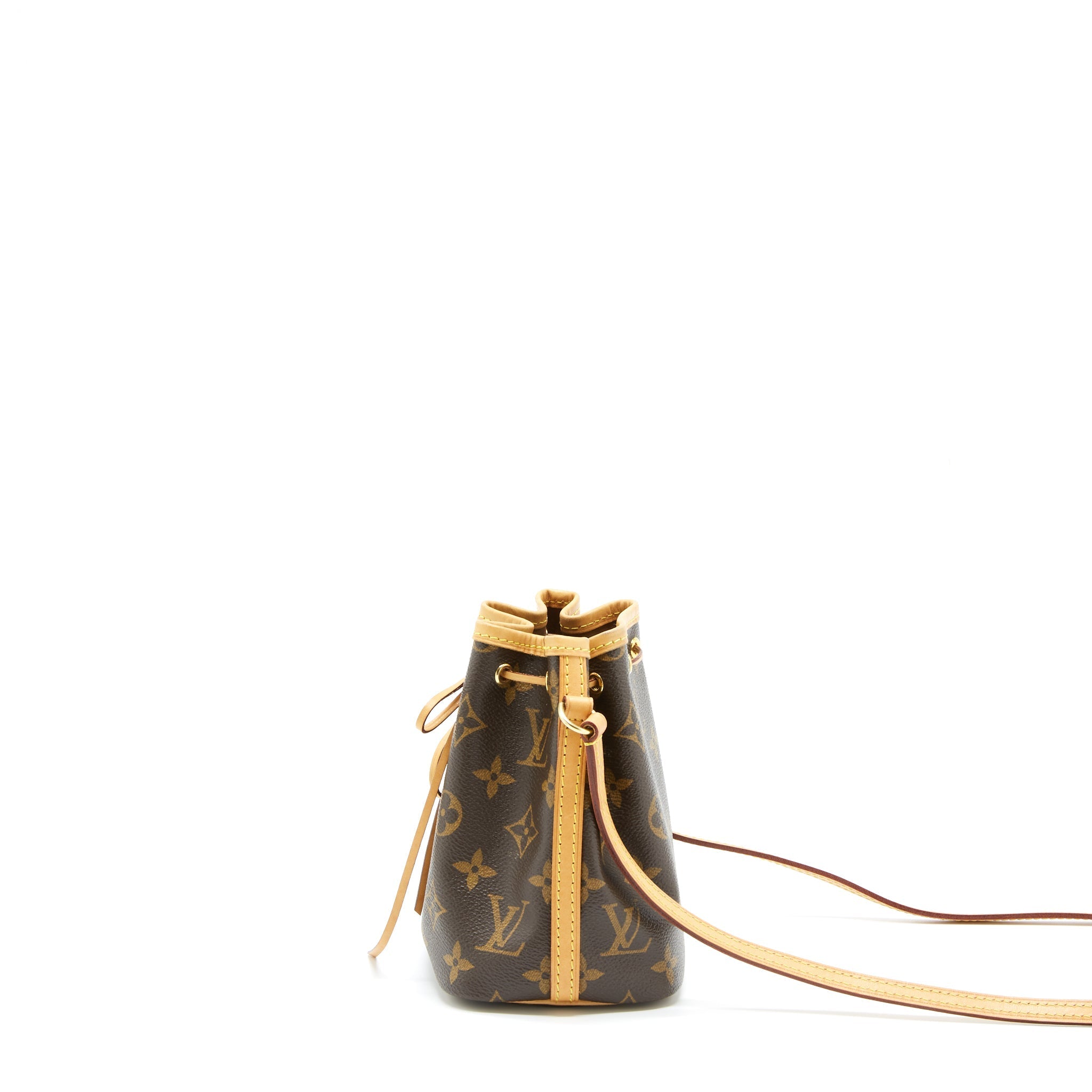 LOUIS VUITTON NANO NOE MONOGRAM CANVAS GHW