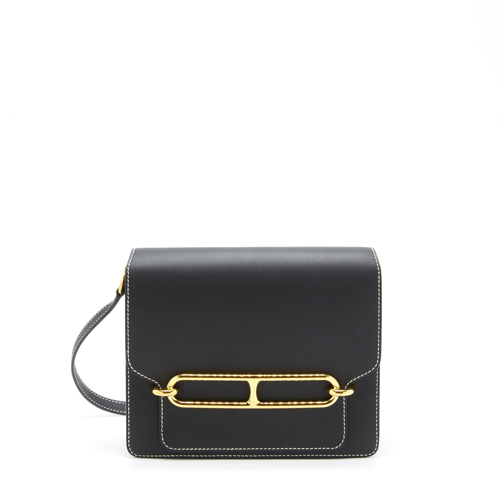 HERMES ROULIS 23 SOMBRERO BLACK GHW