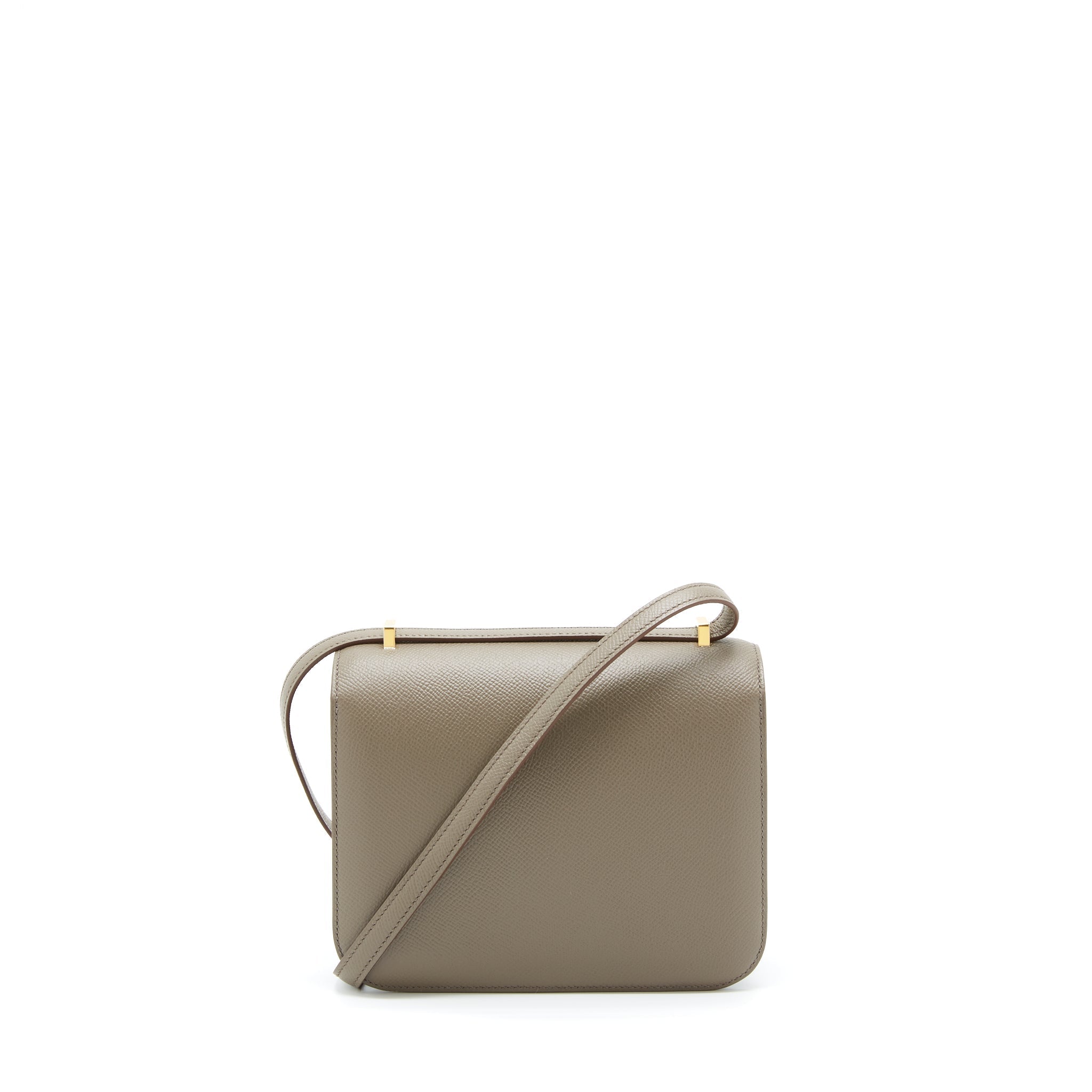HERMES MINI CONSTANCE EPSOM 8F GRIS ETAIN GHW