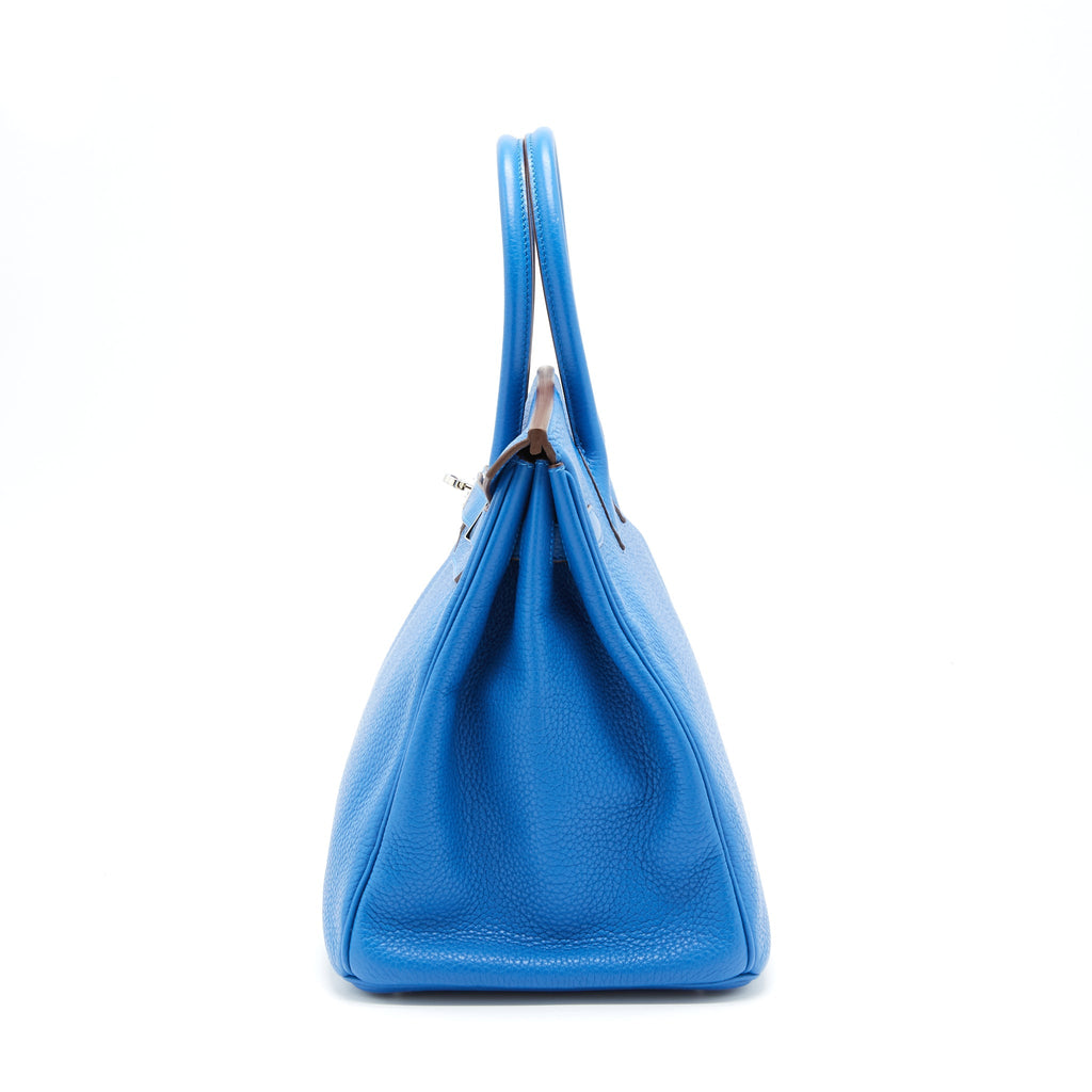 HERMES BIRKIN 35 TOGO 7W BLEU IZMIR SHW