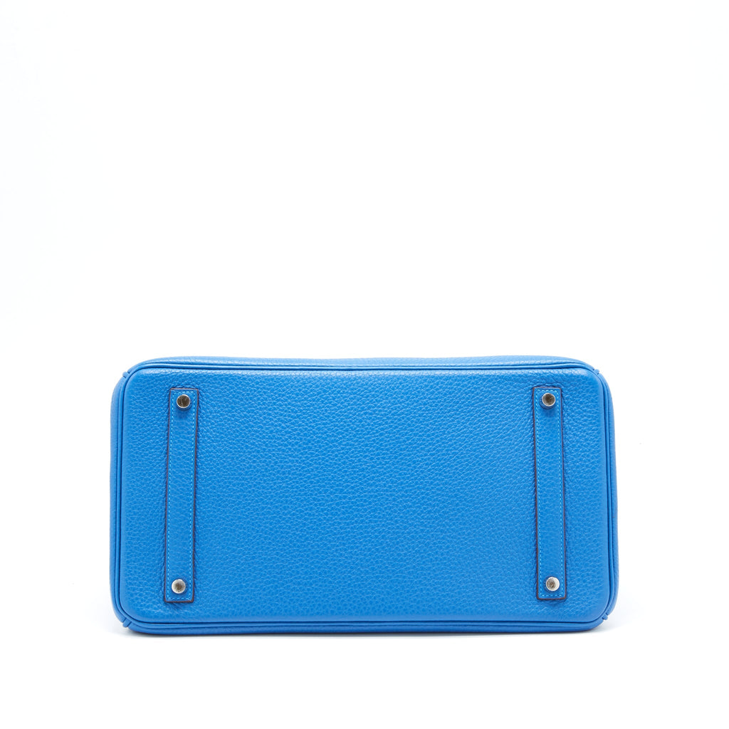 HERMES BIRKIN 35 TOGO 7W BLEU IZMIR SHW