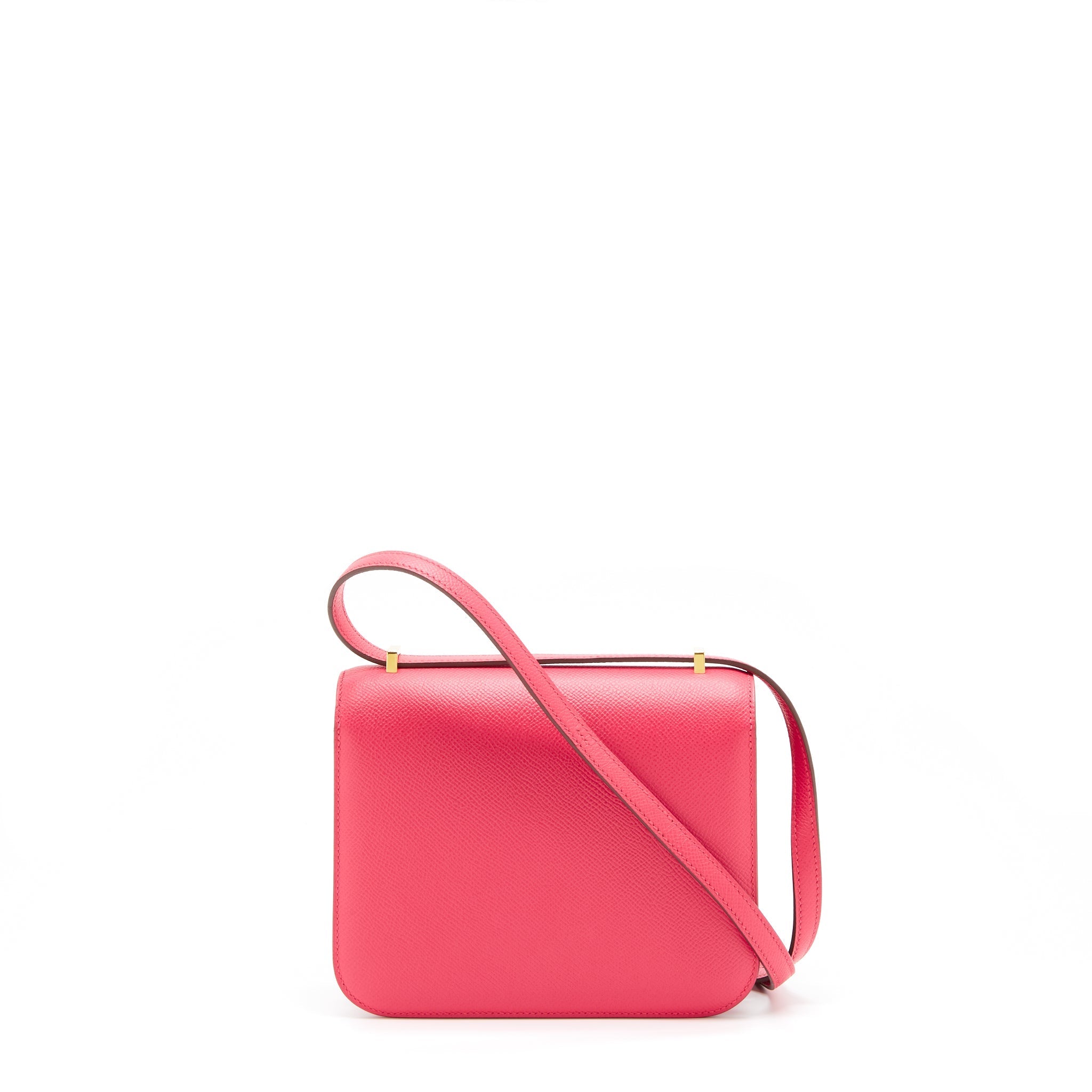 HERMES MINI CONSTANCE EPSOM ROSE EXTREME GHW