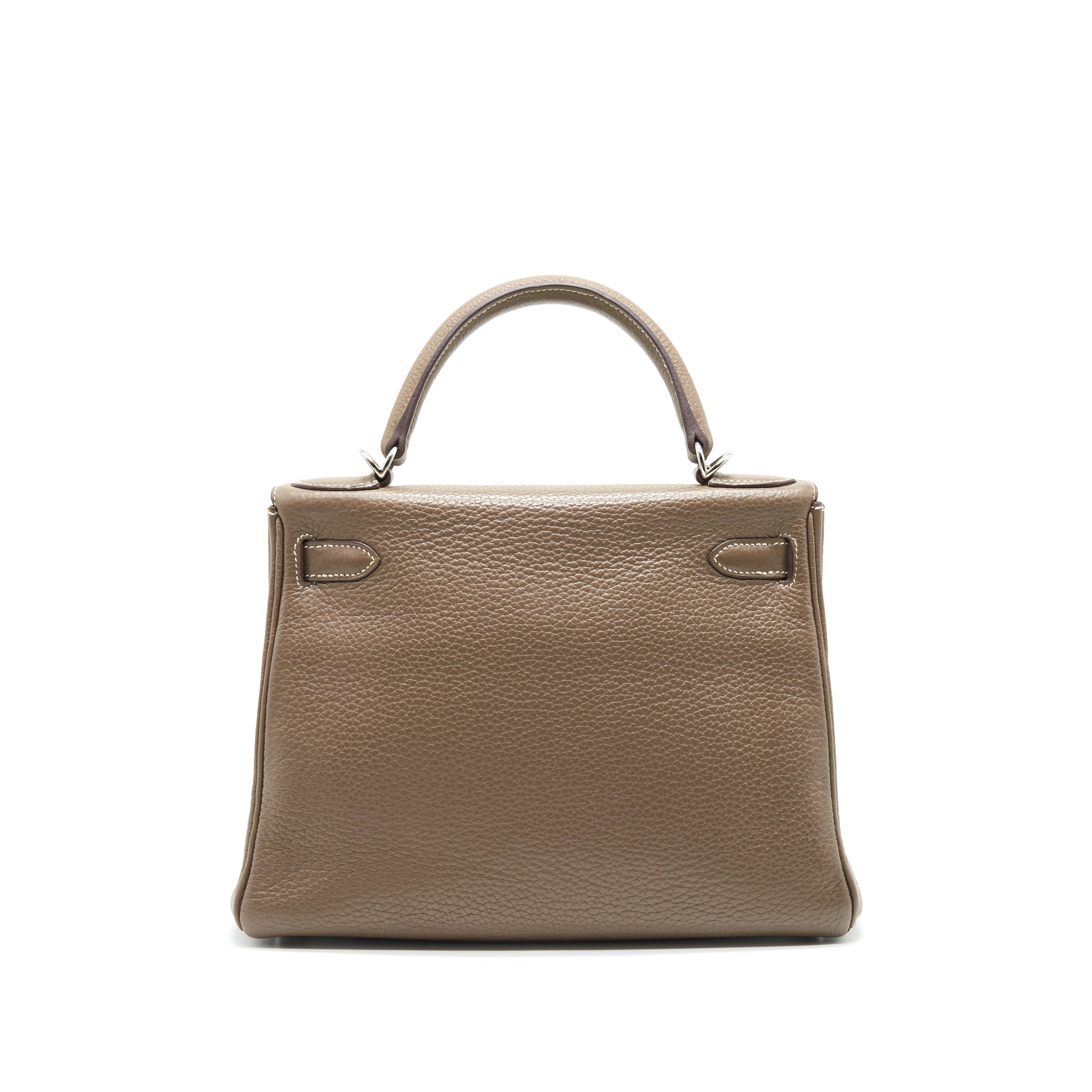 HERMES KELLY 28 ETOUPE SHW CLEMENCE LEATHER