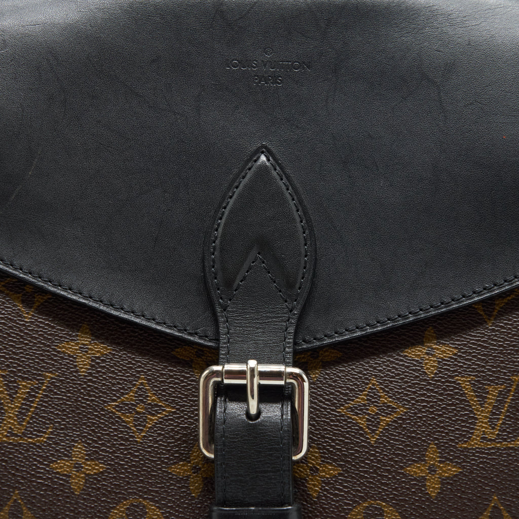 LOUIS VUITTON MACASSAR PALK BACKPACK MONOGRAM CANVAS GHW