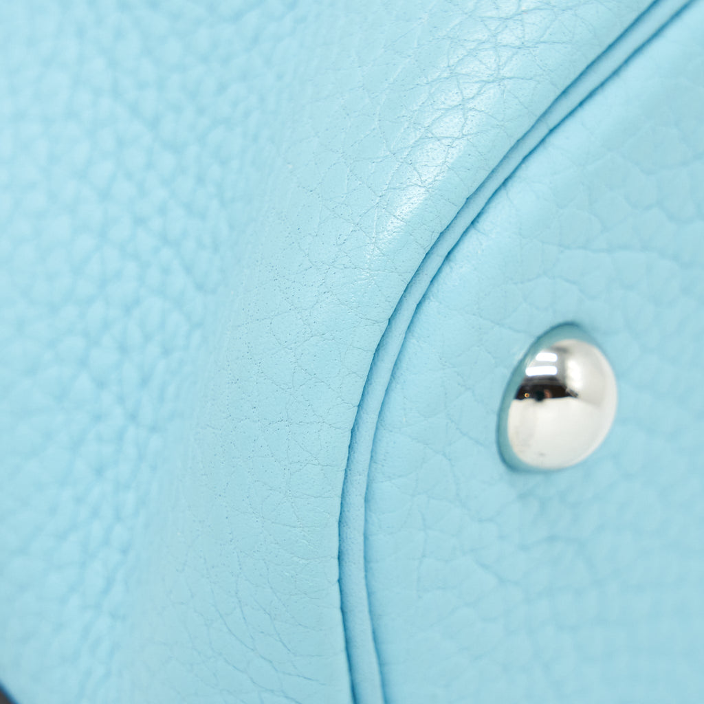 HERMES BOLIDE 31 CLEMENCE BLUE ATOLL SHW