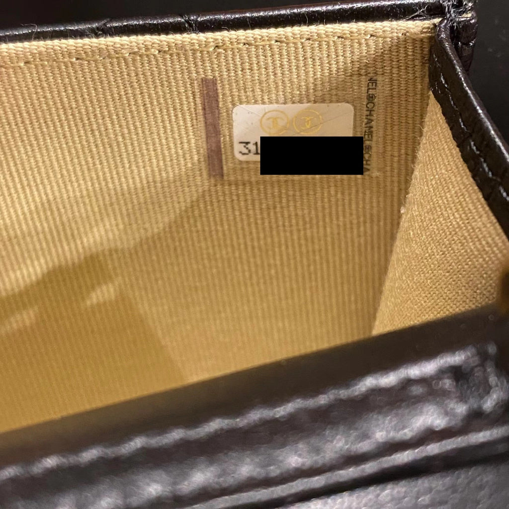 CHANEL PEARL CRUSH MINI FLAP CARD HOLDER BELT BAG