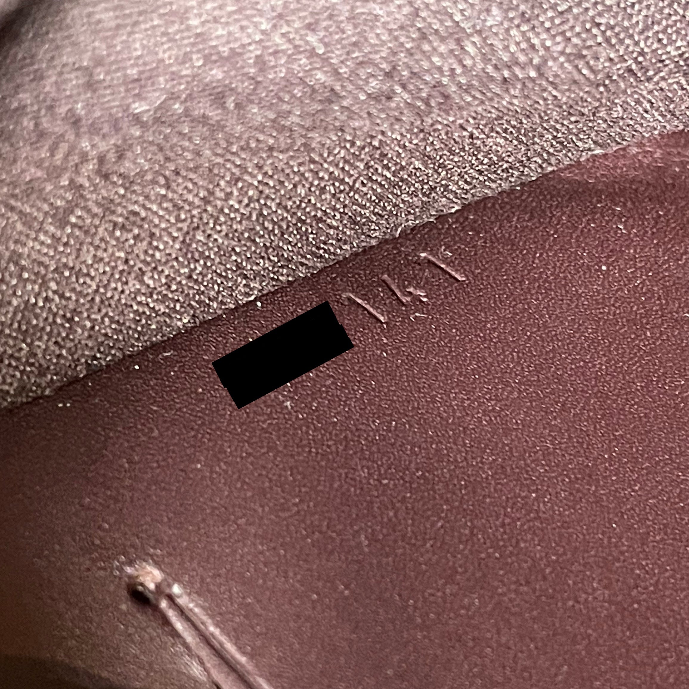 LOUIS VUITTON ROSSMORE MM MONOGRAM VERNIS AMARANTE GHW