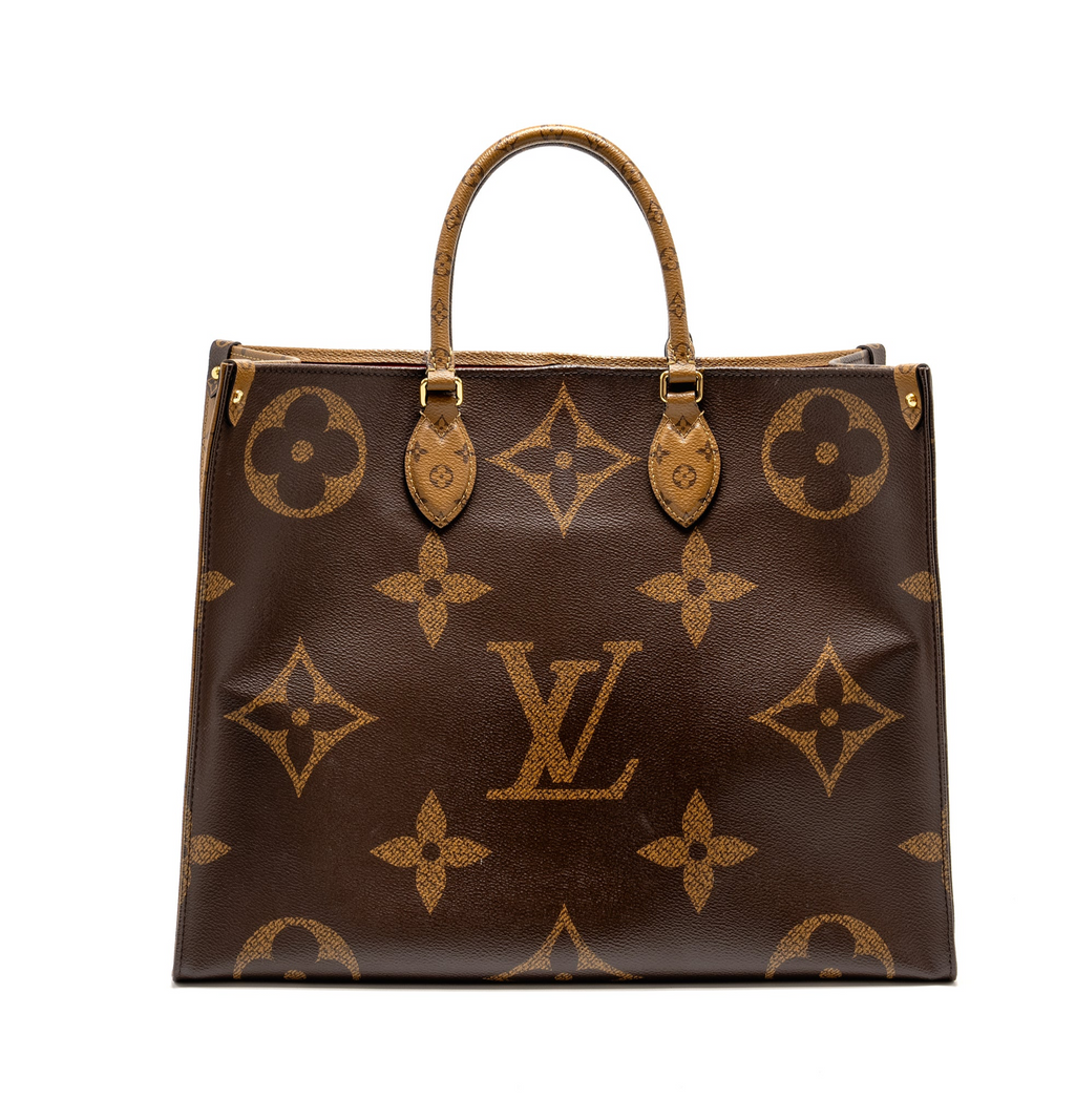 LOUIS VUITTON ONTHEGO GM MONOGRAM CANVAS GHW