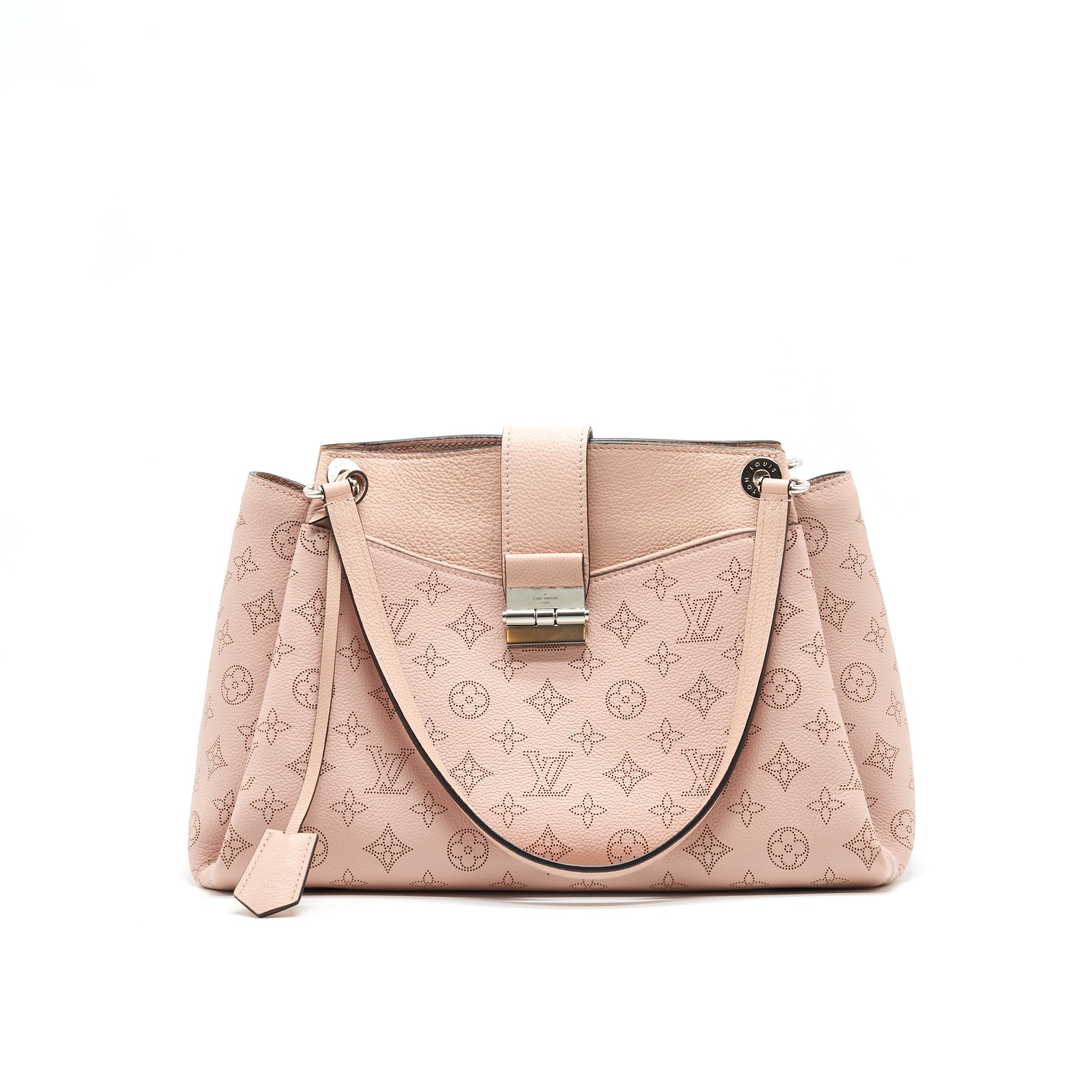 LOUIS VUITTON SEVRES MAHINA MAGNOLIA TOTE BAG PINK