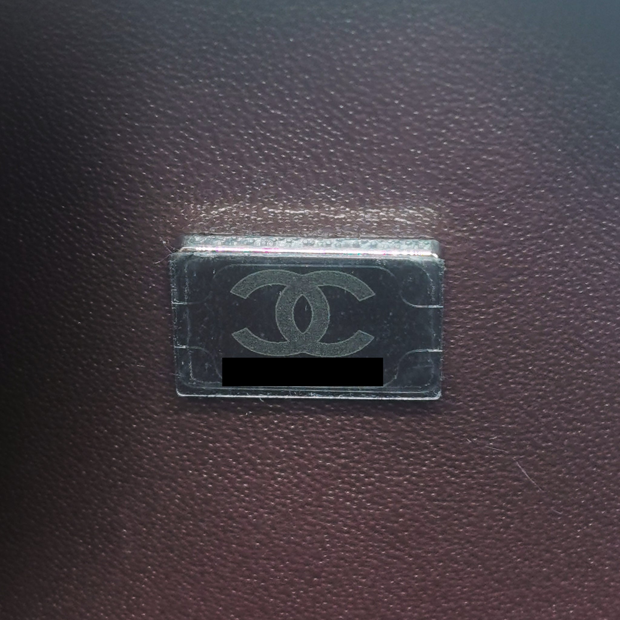 CHANEL SMALL CLASSIC FLAP BAG CAVIAR BLACK SHW (MICROCHIP)