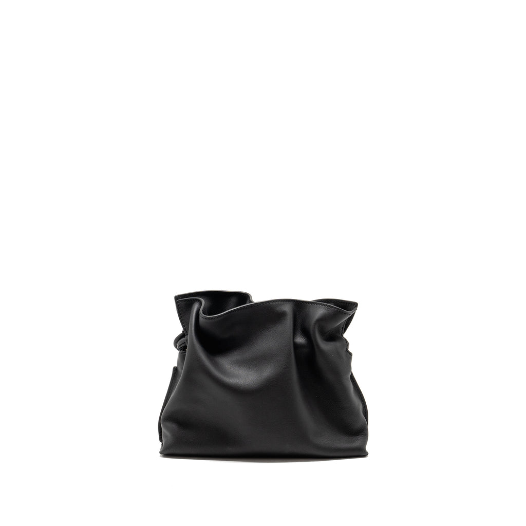 LOEWE FLAMENCO MINI NAPPA CALFSKIN BLACK GHW