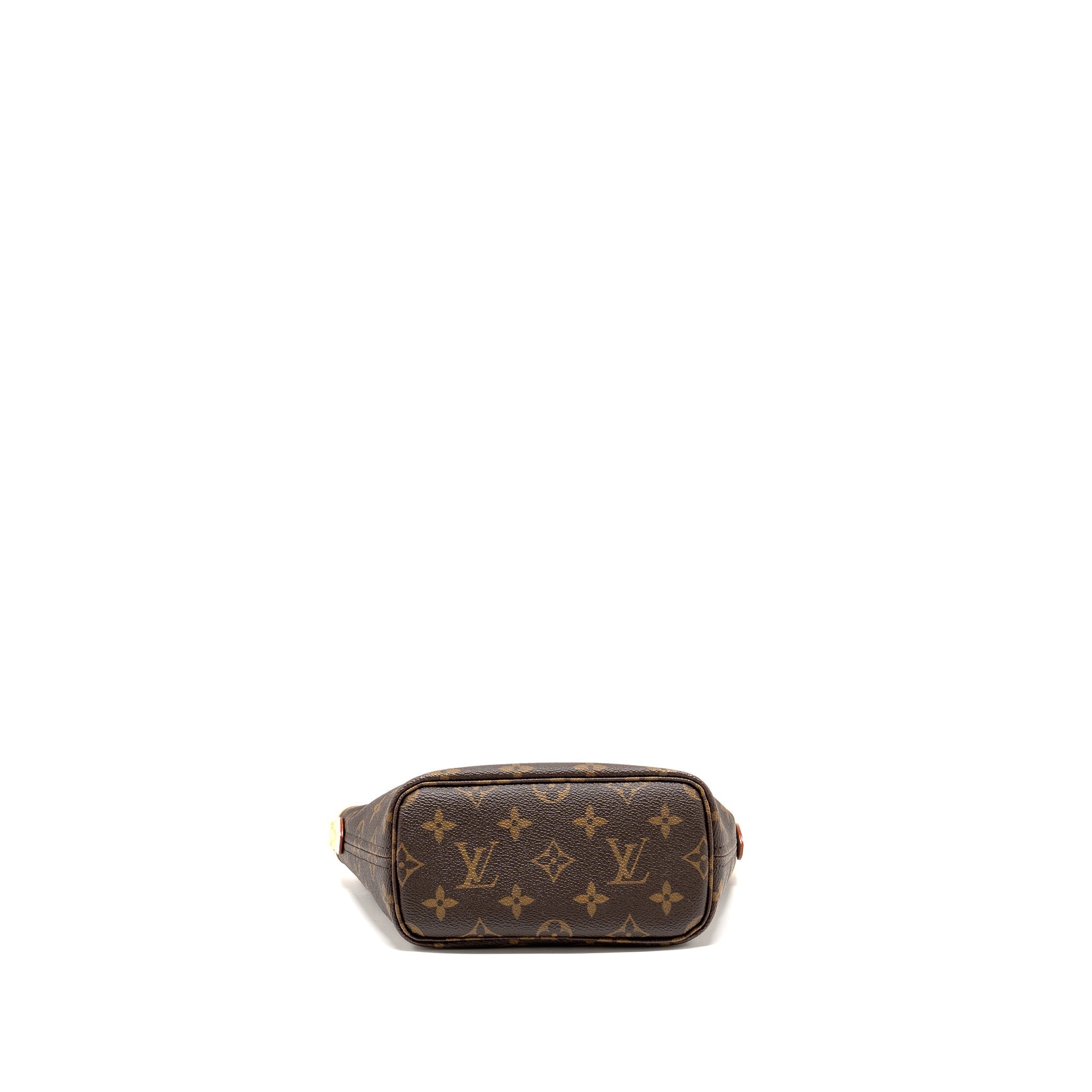 LOUIS VUITTON NEVERFULL BB BEIGE  STRAP MONOGRAM CANVAS GHW