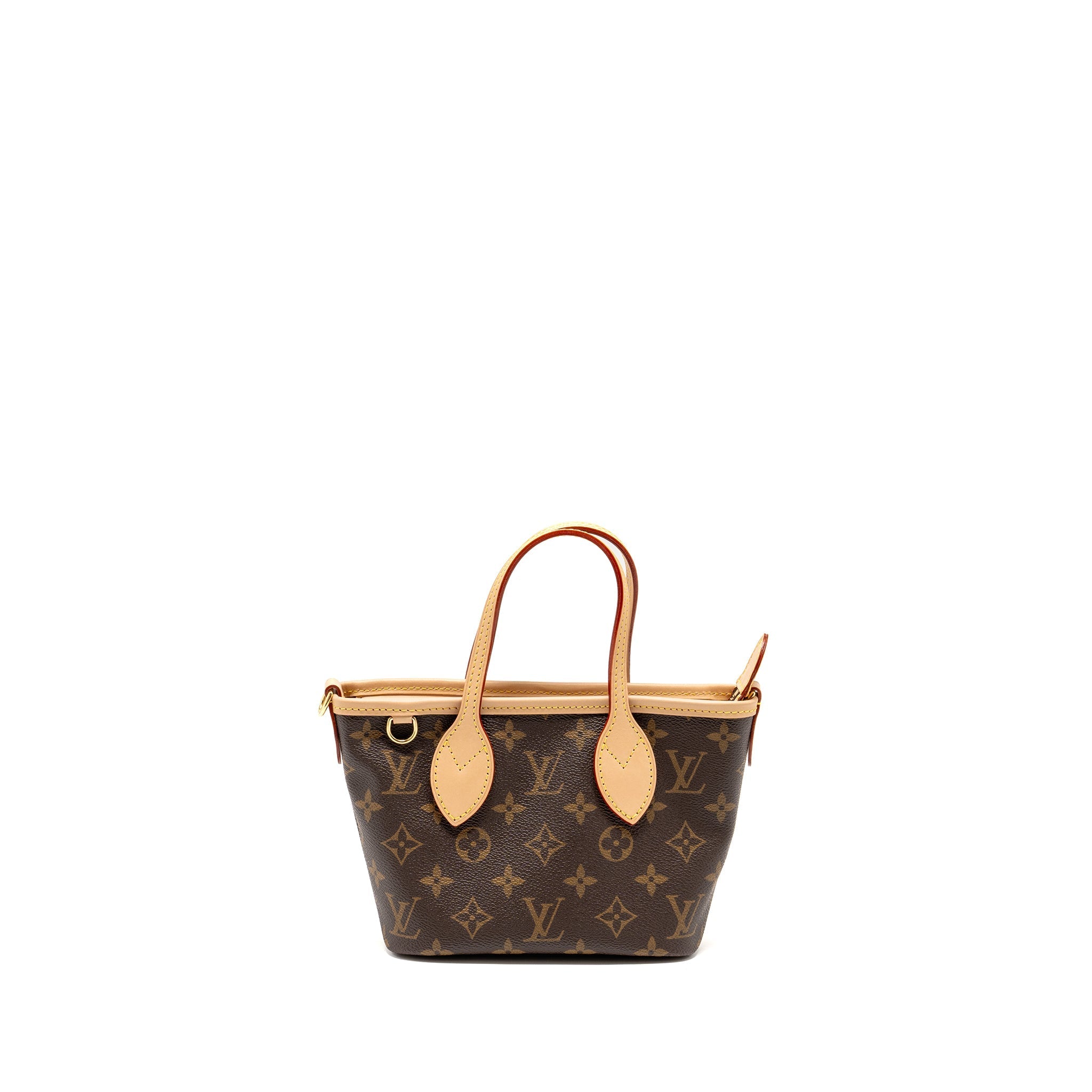 LOUIS VUITTON NEVERFULL BB BEIGE  STRAP MONOGRAM CANVAS GHW