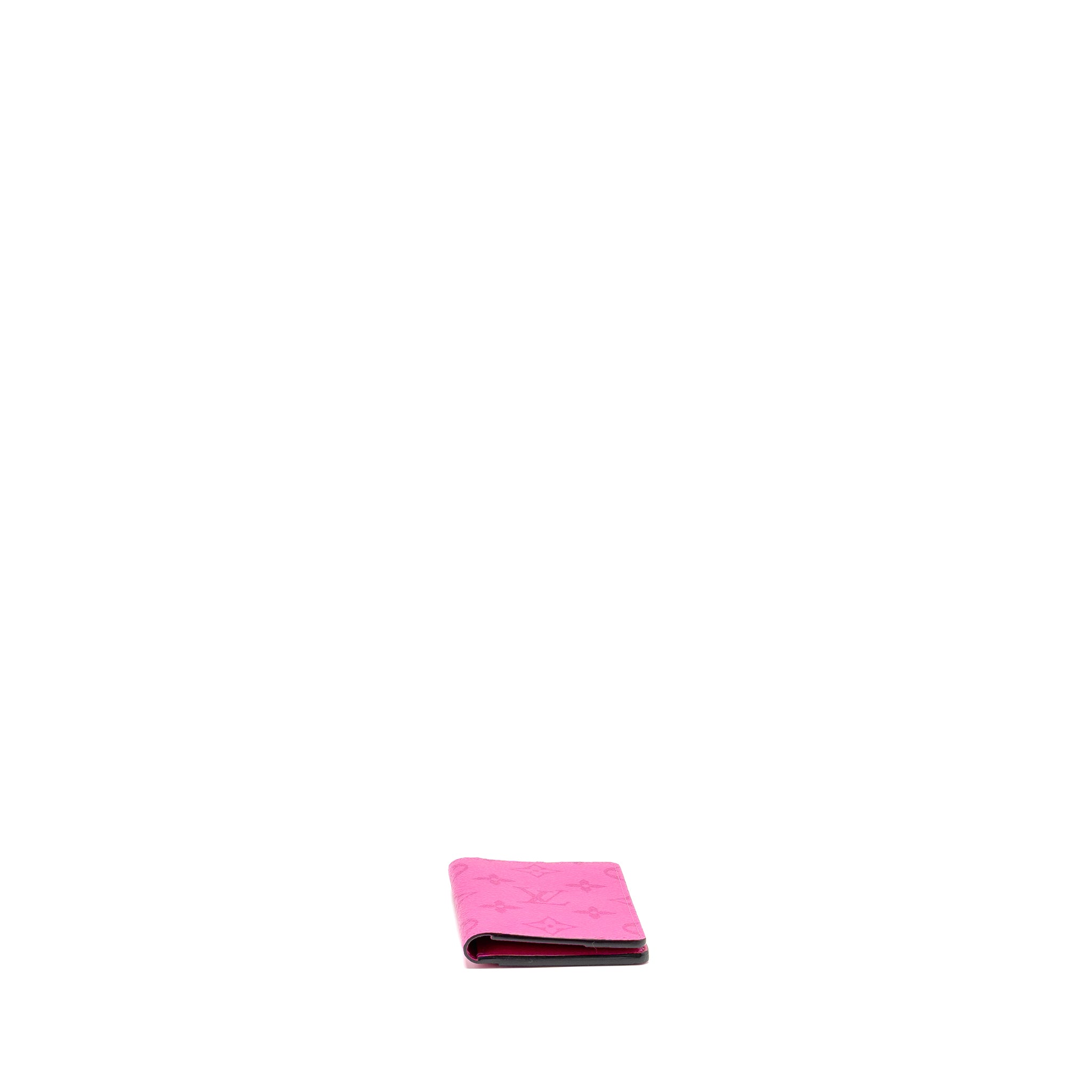 LOUIS VUITTON POCKET ORGANISER MONOGRAM CANVAS PINK