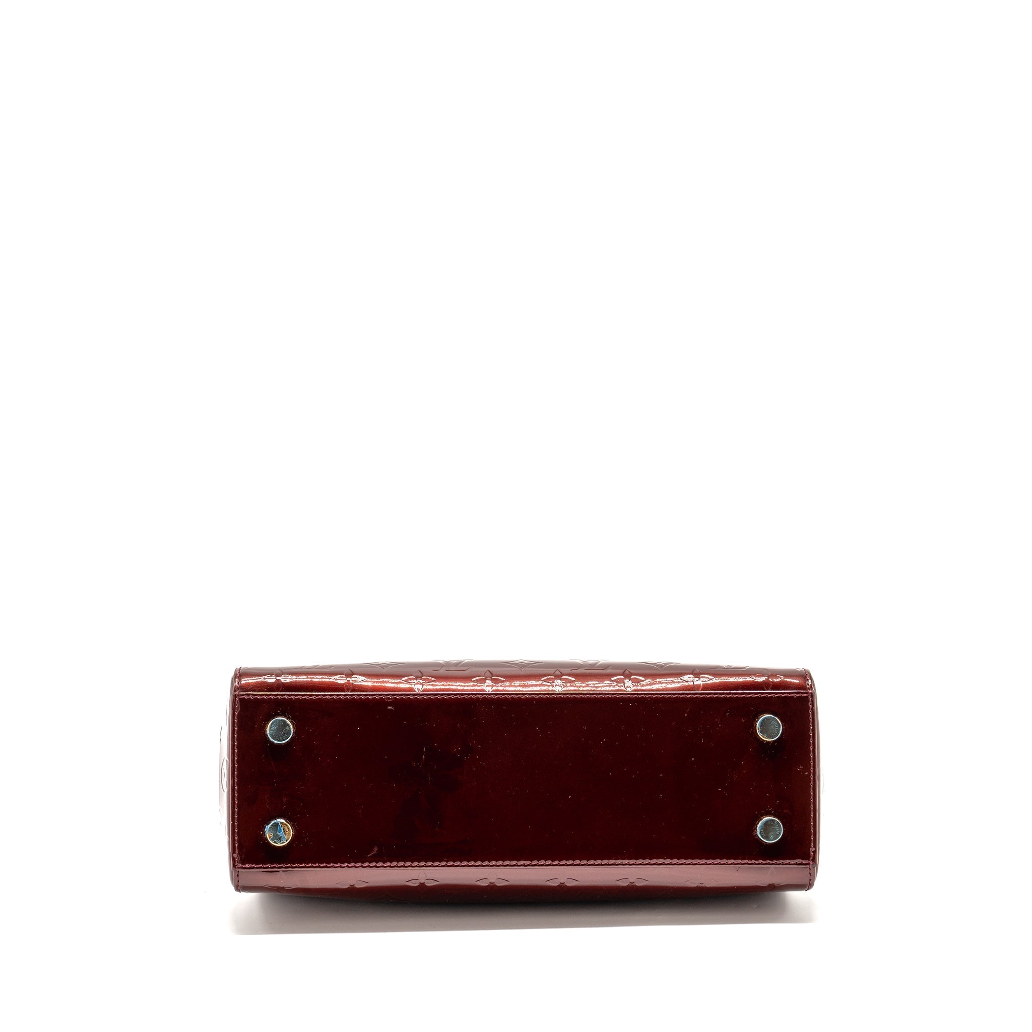LOUIS VUITTON VERNIS BREA PATENT BURGUNDY AMARANTE GHW