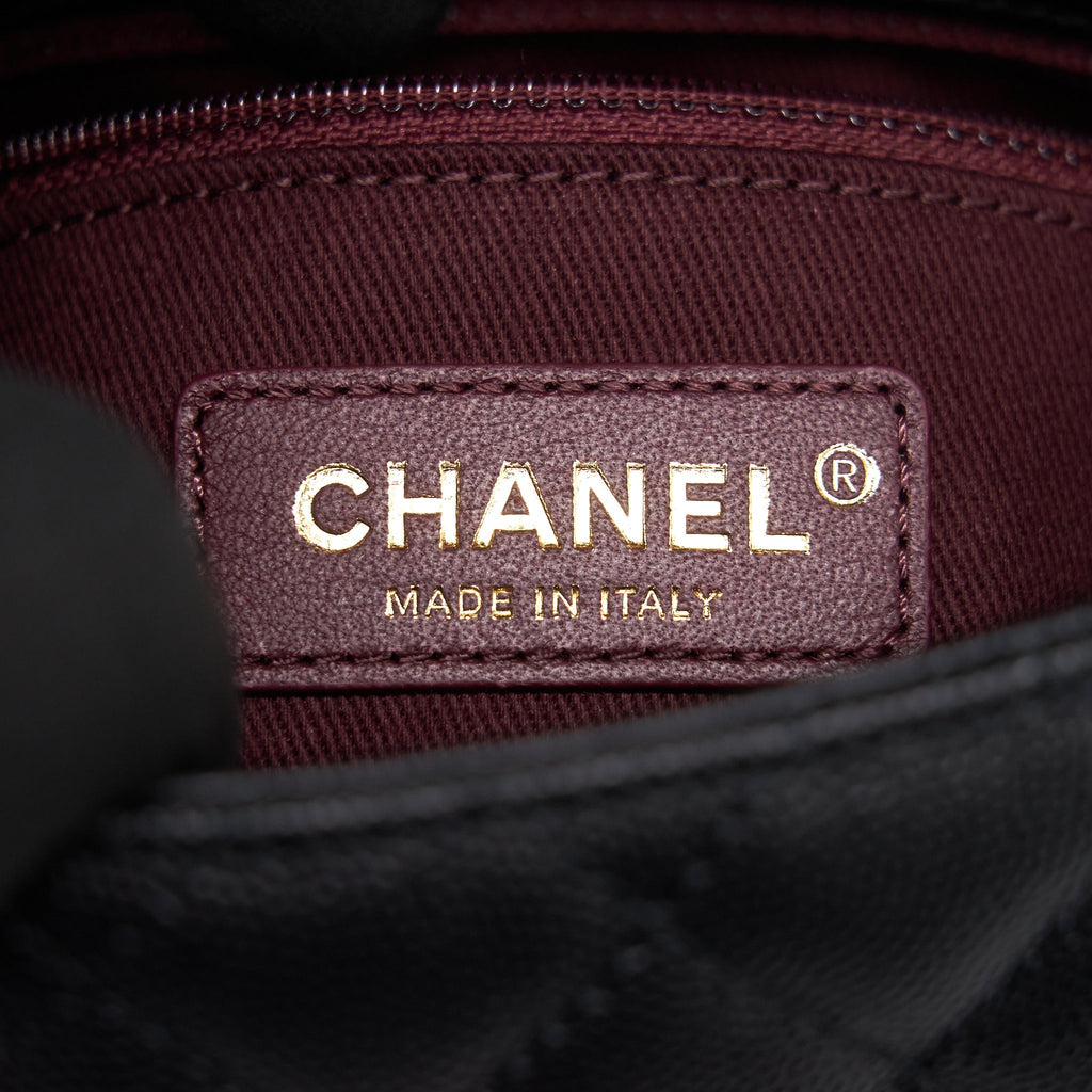 CHANEL COCO HANDLE EXTRA MINI BLACK LGHW SERIAL30