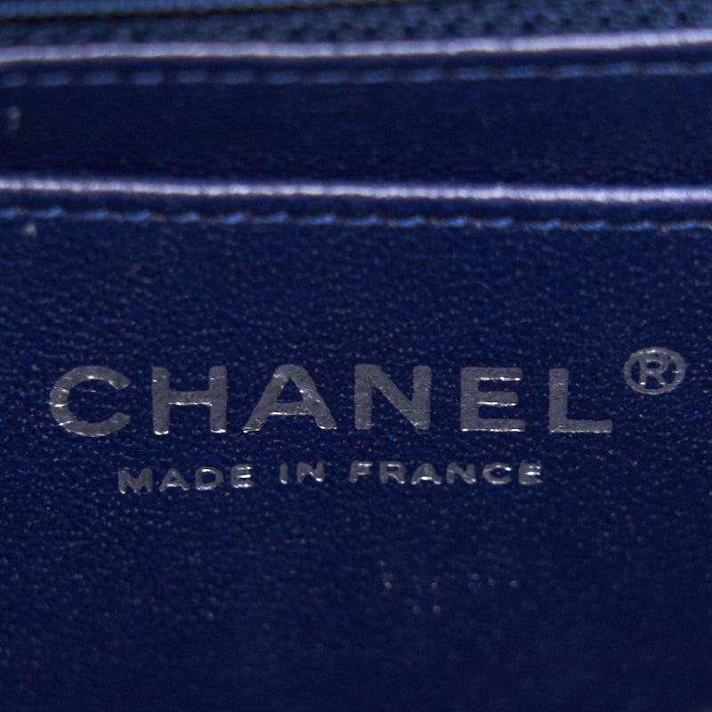 CHANEL VELVET RECTANGULAR MINI FLAP BAG
