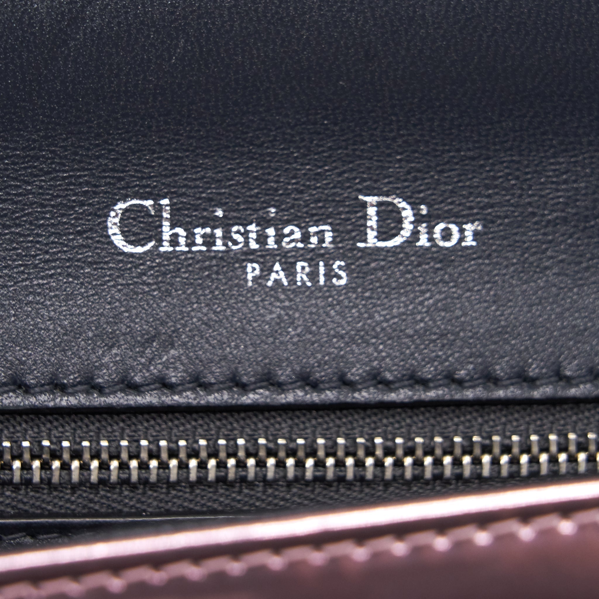 DIOR DIORAMA SMALL METALLIC PINK SHW