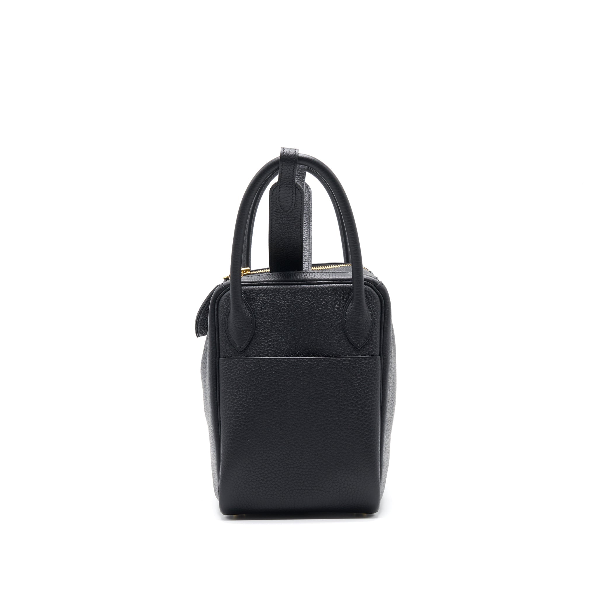HERMES LINDY 30 BLACK GHW