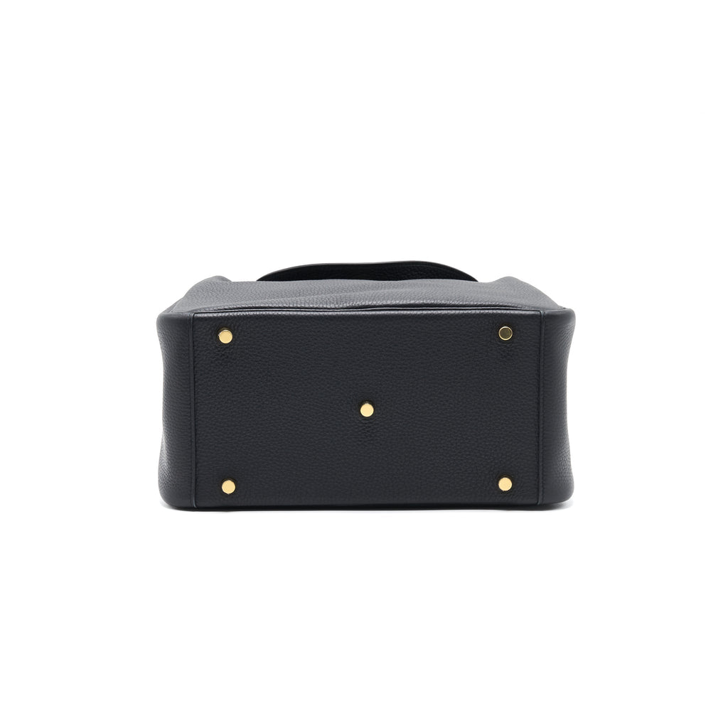 HERMES LINDY 30 BLACK GHW