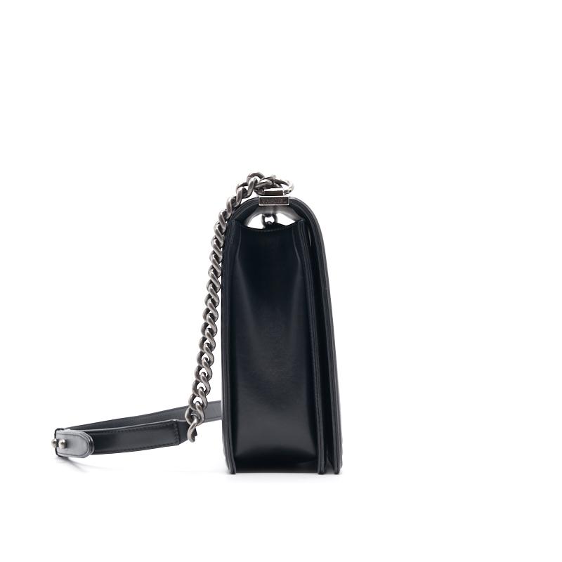CHANEL LEBOY LARGE CALF SKIN