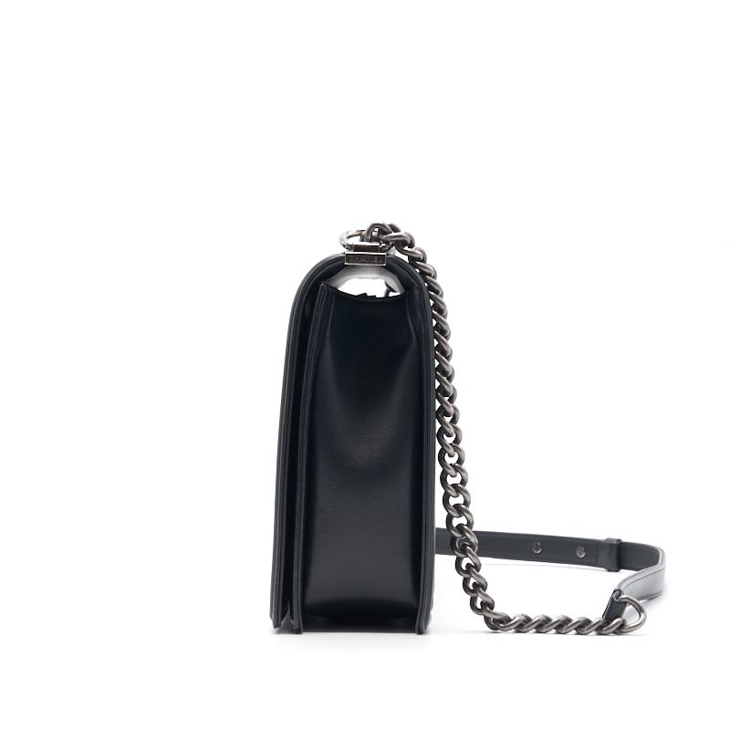 CHANEL LEBOY LARGE CALF SKIN