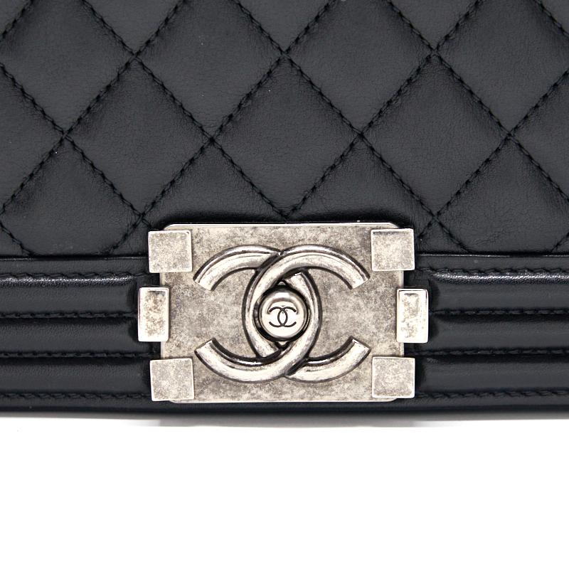 CHANEL LEBOY LARGE CALF SKIN