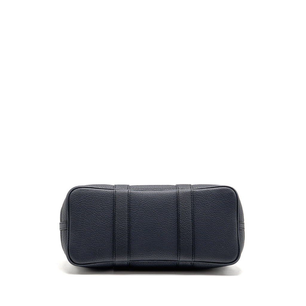 HERMES GARDEN PARTY 30 CANVAS/NEGONDA BLACK/BLUE INDIGO SHW