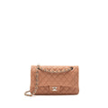 CHANEL MEDIUM CLASSIC DOUBLE FLAP BAG CAVIAR DARK PINK SHW