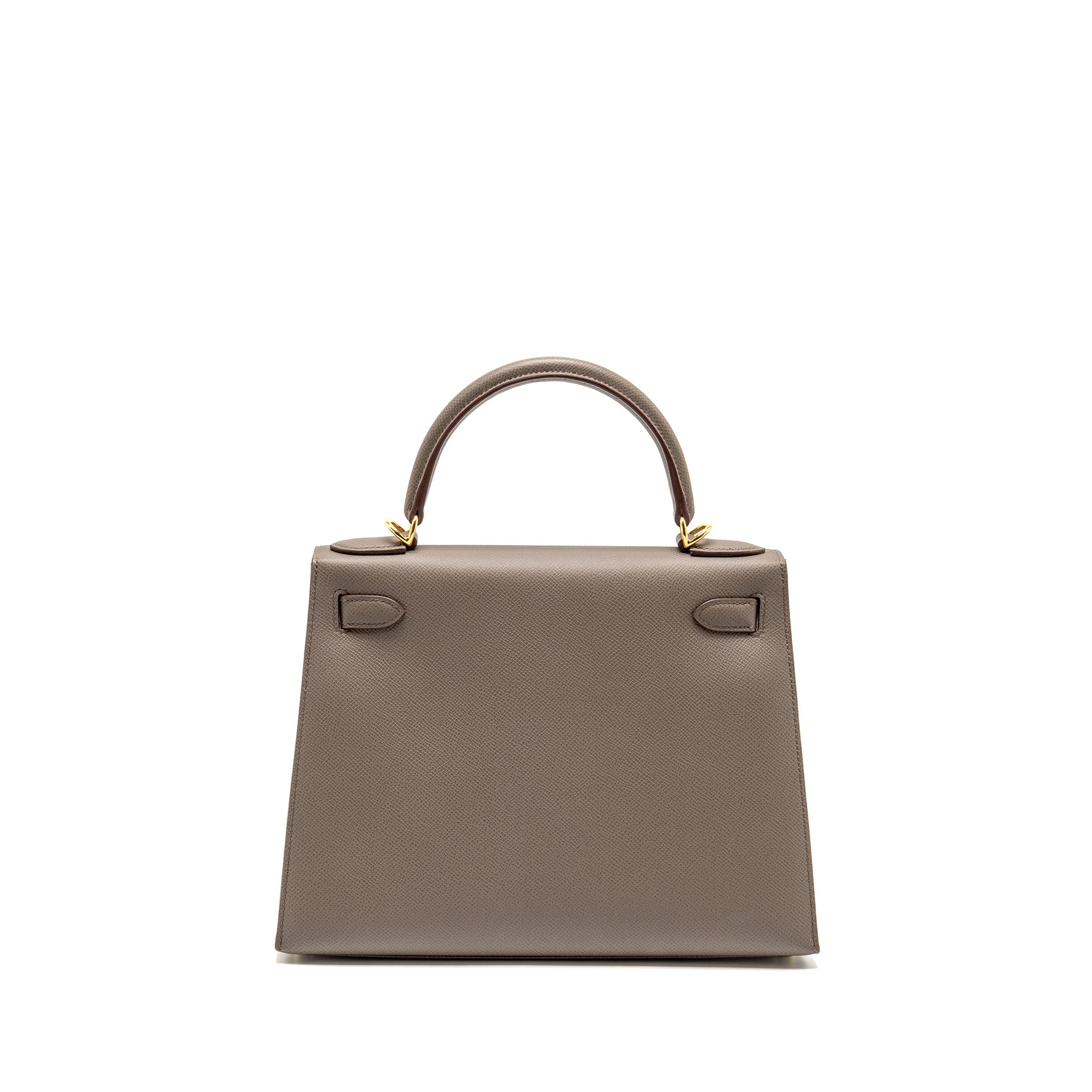 HERMES KELLY 28 EPSOM GRIS ETAIN GHW