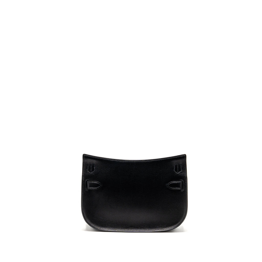 HERMES MINI JYPSIERE EVERGRAIN BLACK GHW