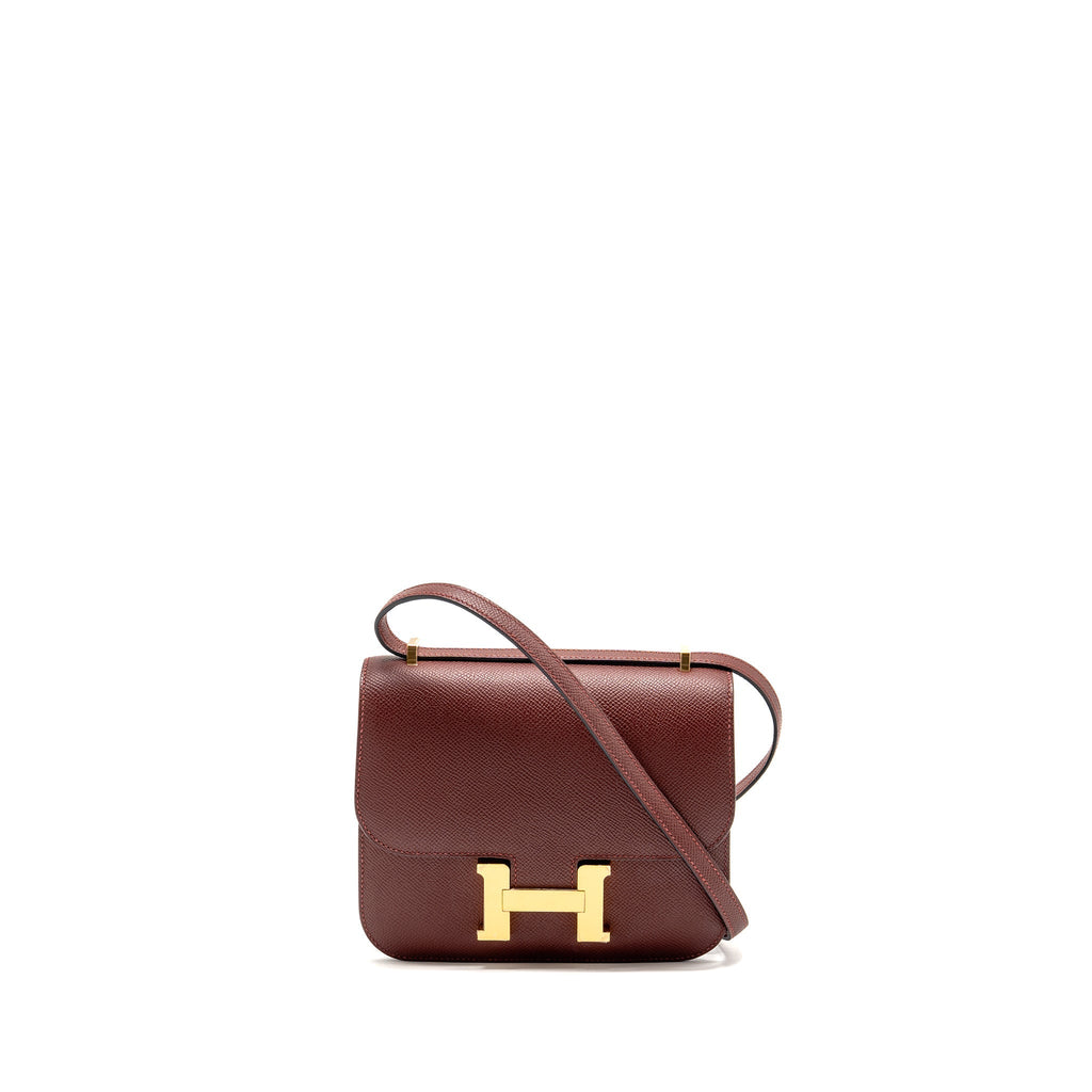 HERMES CONSTANCE MINI EPSOM ROUGH H GHW