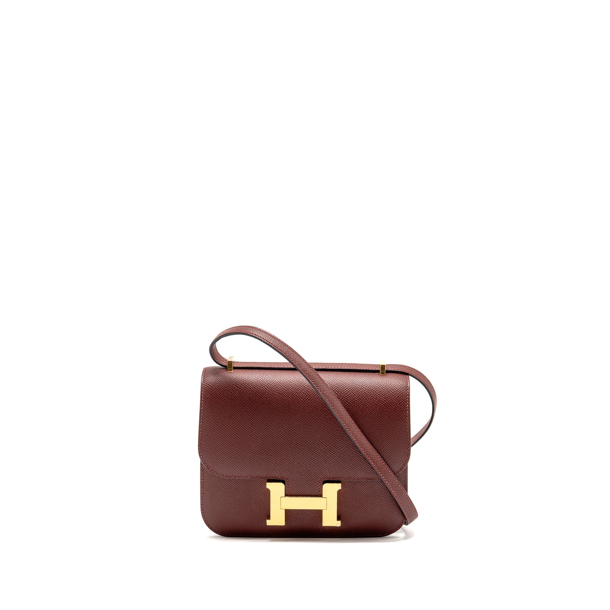 HERMES CONSTANCE MINI EPSOM ROUGH H GHW