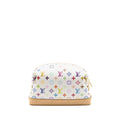 LOUIS VUITTON X TAKASHI MURAKAMI COSMETIC POUCH MULTICOLOURED MONOGRAM CANVAS WHITE GHW