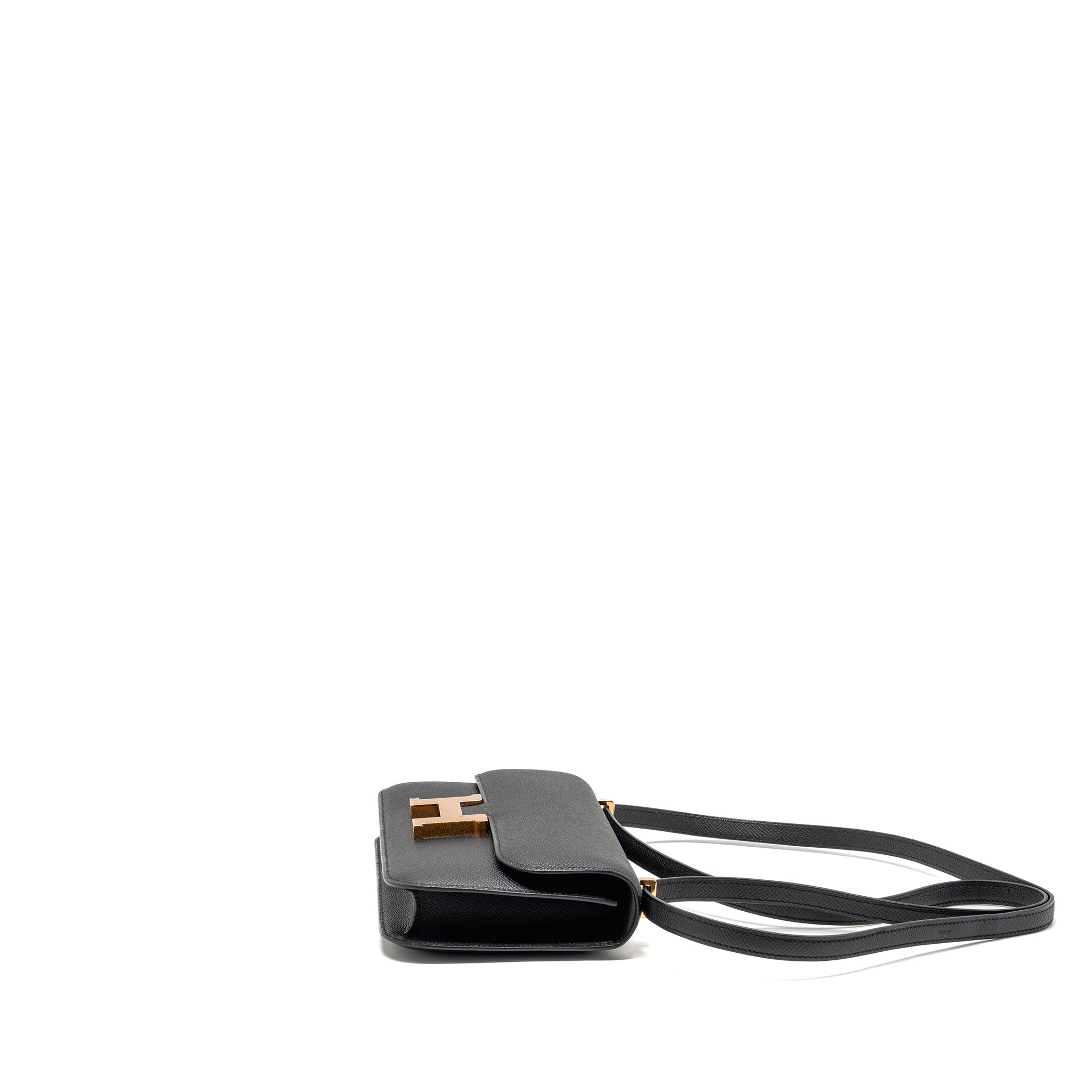 HERMES CONSTANCE ELAN EPSOM BLACK RGHW