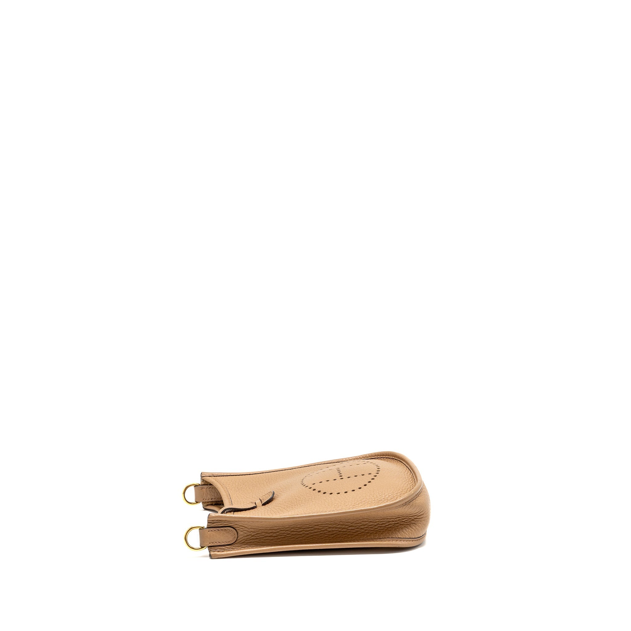 HERMES MINI EVELYNE CLEMENCE CHAI GHW