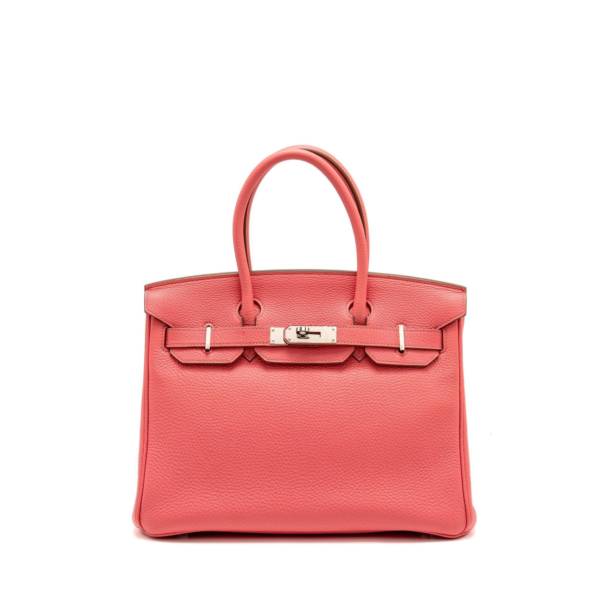 HERMES BIRKIN 30 CLEMENCE ROSE LIPSTICK SHW