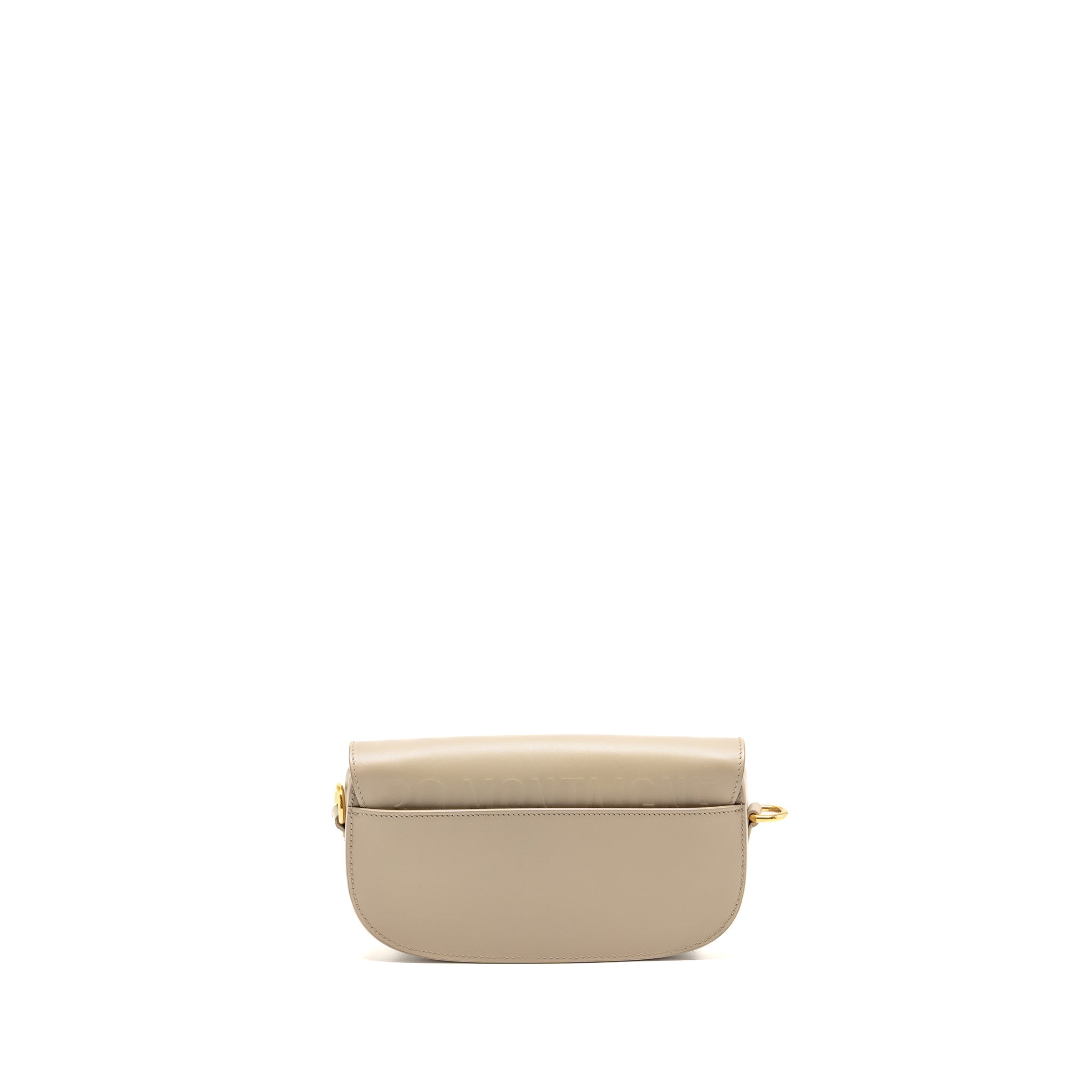 DIOR BOBBY EAST-WEST BAG CALFSKIN LIGHT BEIGE GHW