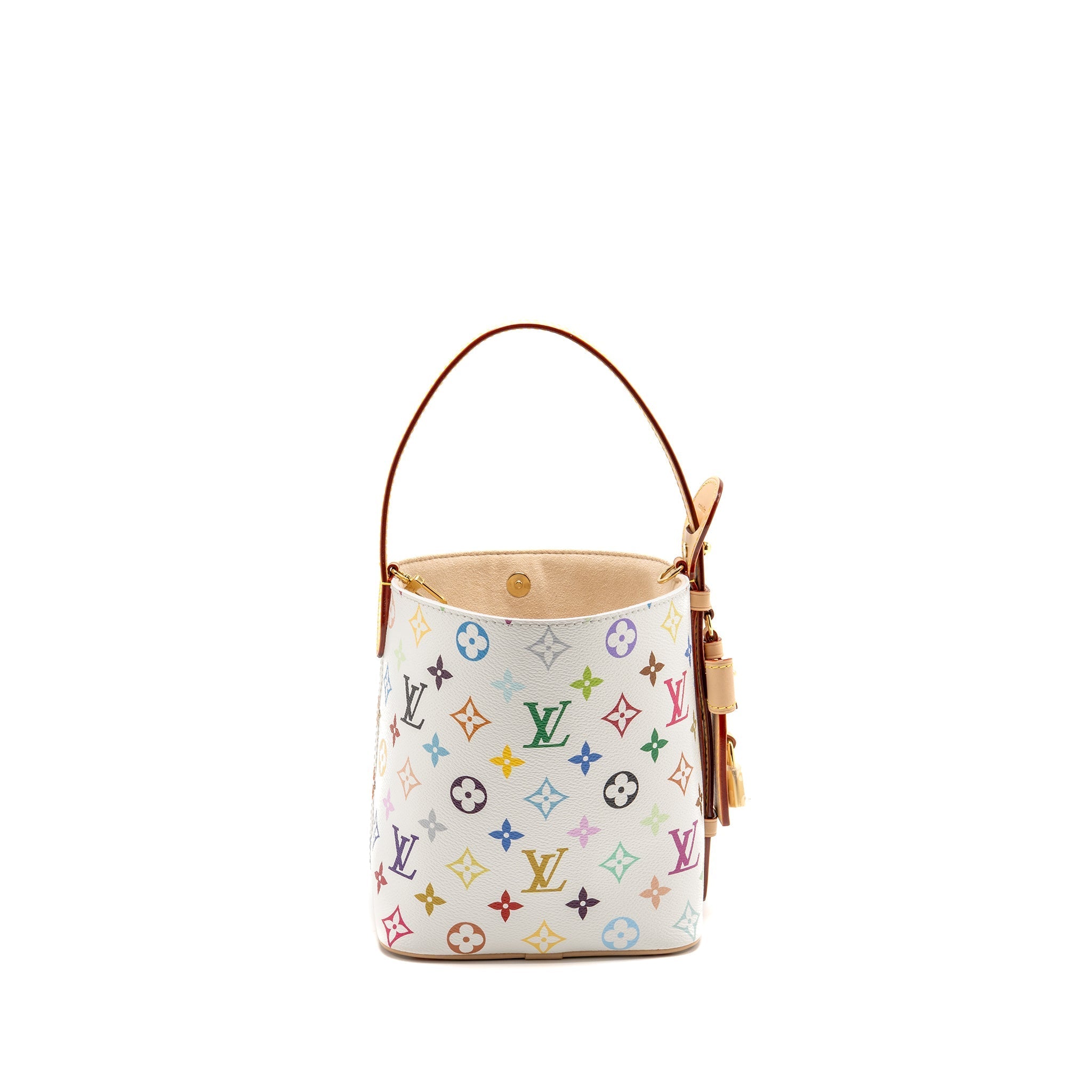 LOUIS VUITTON MURAKAMI LIMITED EDITION ALL IN BB MONOGRAM CANVAS MULTICOLOUR GHW