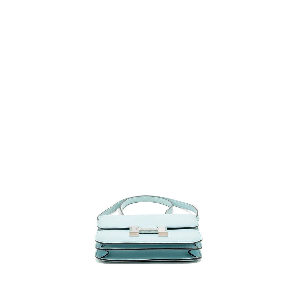 HERMES MINI CONSTANCE SWIFT BLUE ZEPHYR / CACTUS SHW