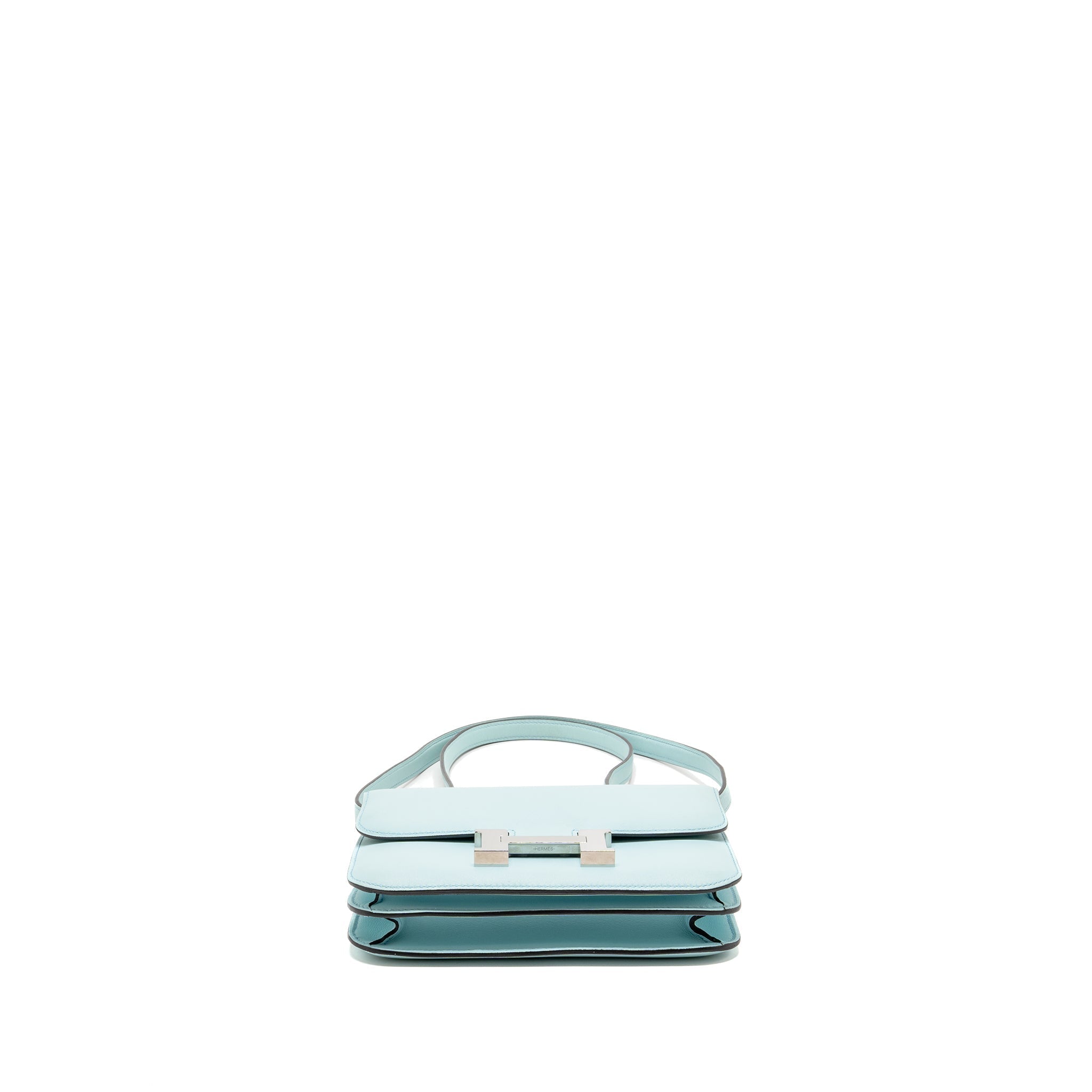 HERMES MINI CONSTANCE SWIFT BLUE ZEPHYR / CACTUS SHW