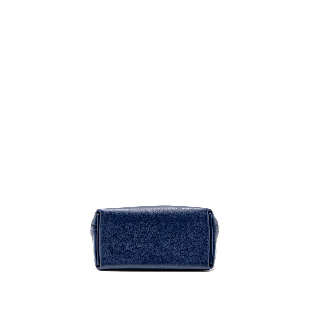 HERMES MINI 24/24 2424-21 BAG EVERCOLOR / SWIFT BLUE GHW