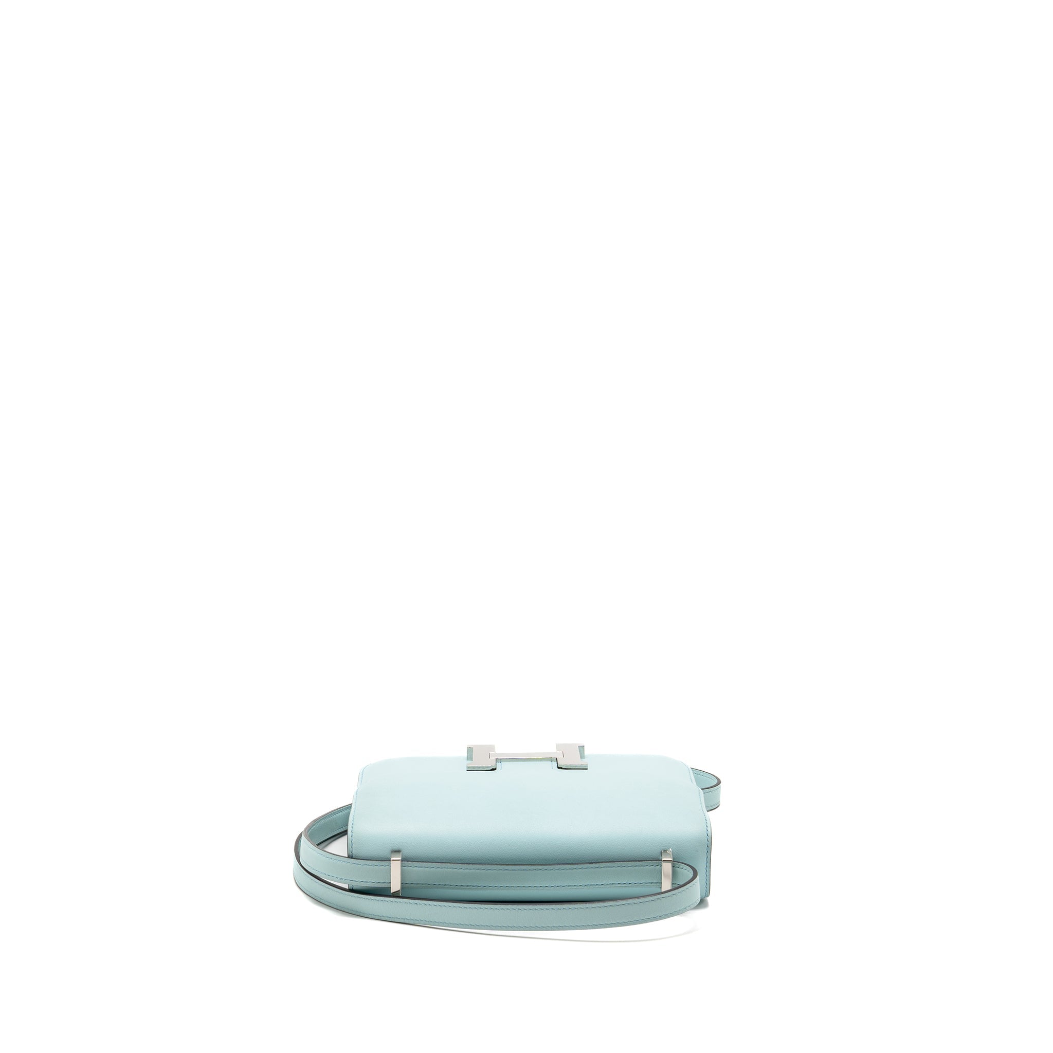 HERMES MINI CONSTANCE SWIFT BLUE ZEPHYR/CACTUS SHW