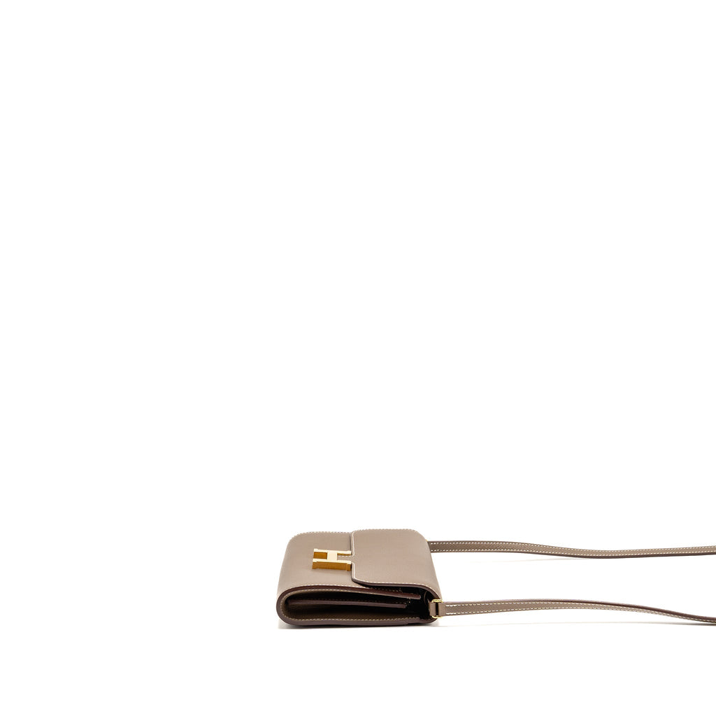 HERMES CONSTANCE TO GO EVERCOLOR ETOUPE GHW