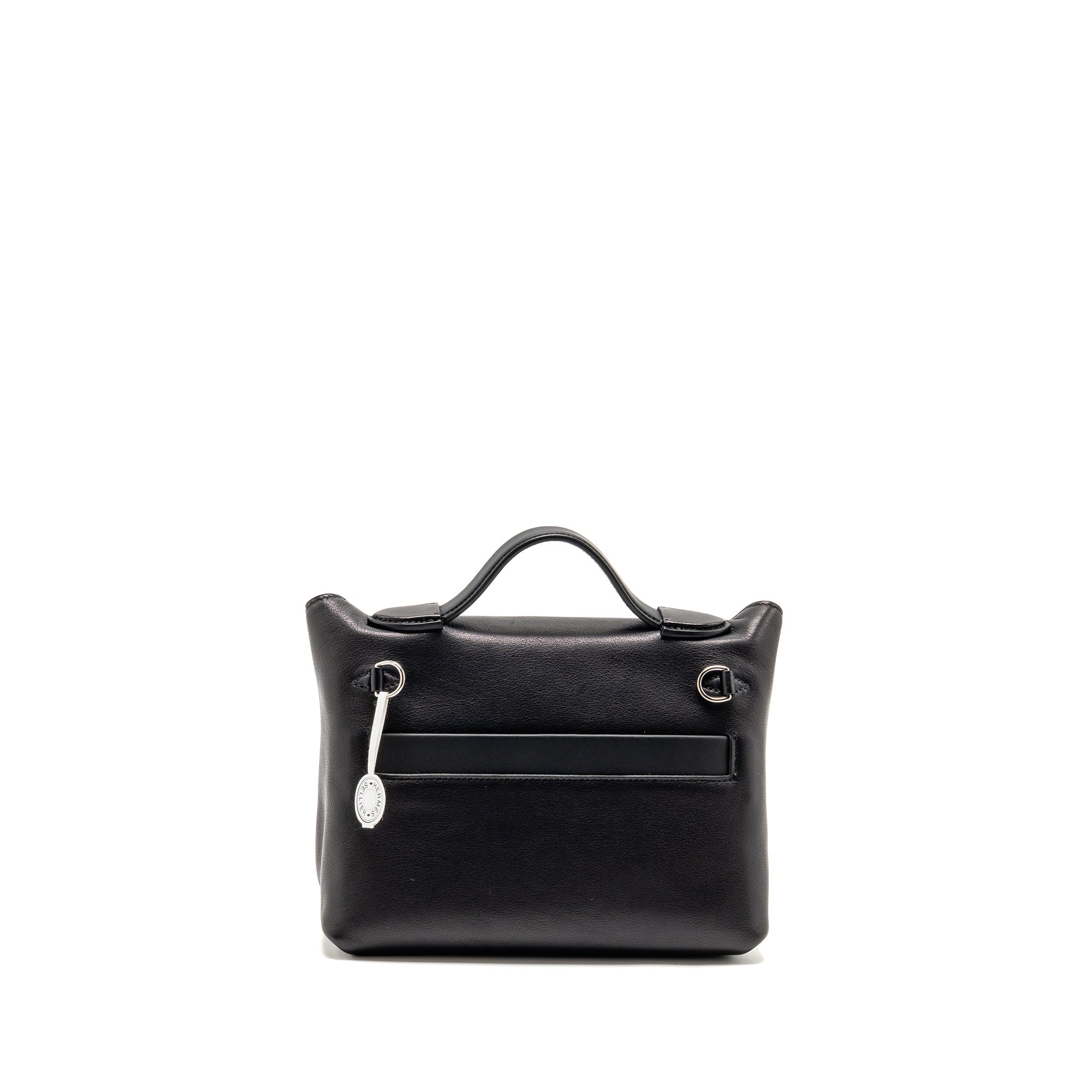 HERMES MINI 24/24 2424-21 BAG VOLUPTO/ SWIFT BLACK SHW