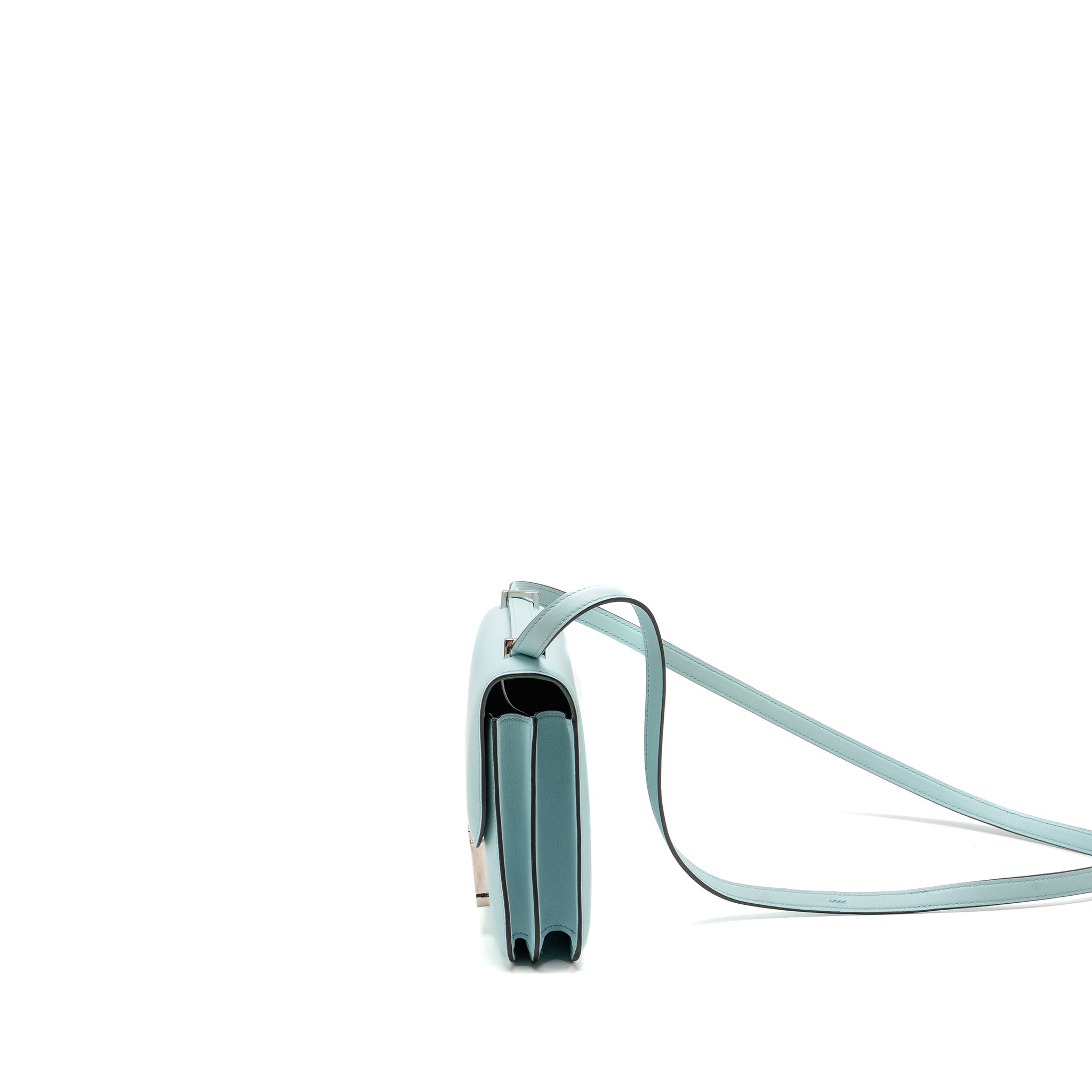 HERMES MINI CONSTANCE SWIFT BLUE ZEPHYR / CACTUS SHW