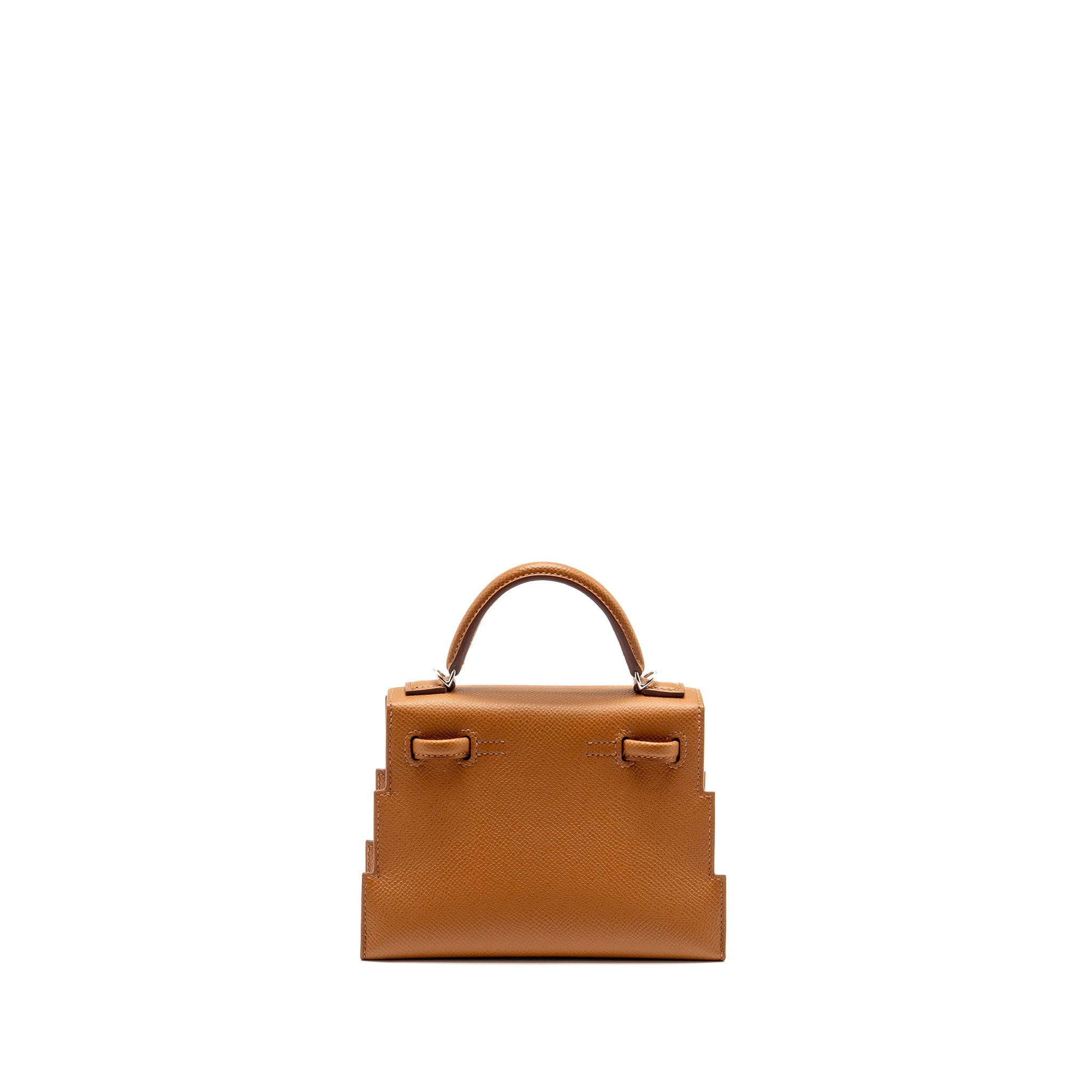 HERMES KELLYDOLE / KELLY DOLE PICTO EPSOM GOLD / ZANZIBAR /  ORANGE FIELD / MILTON SHW