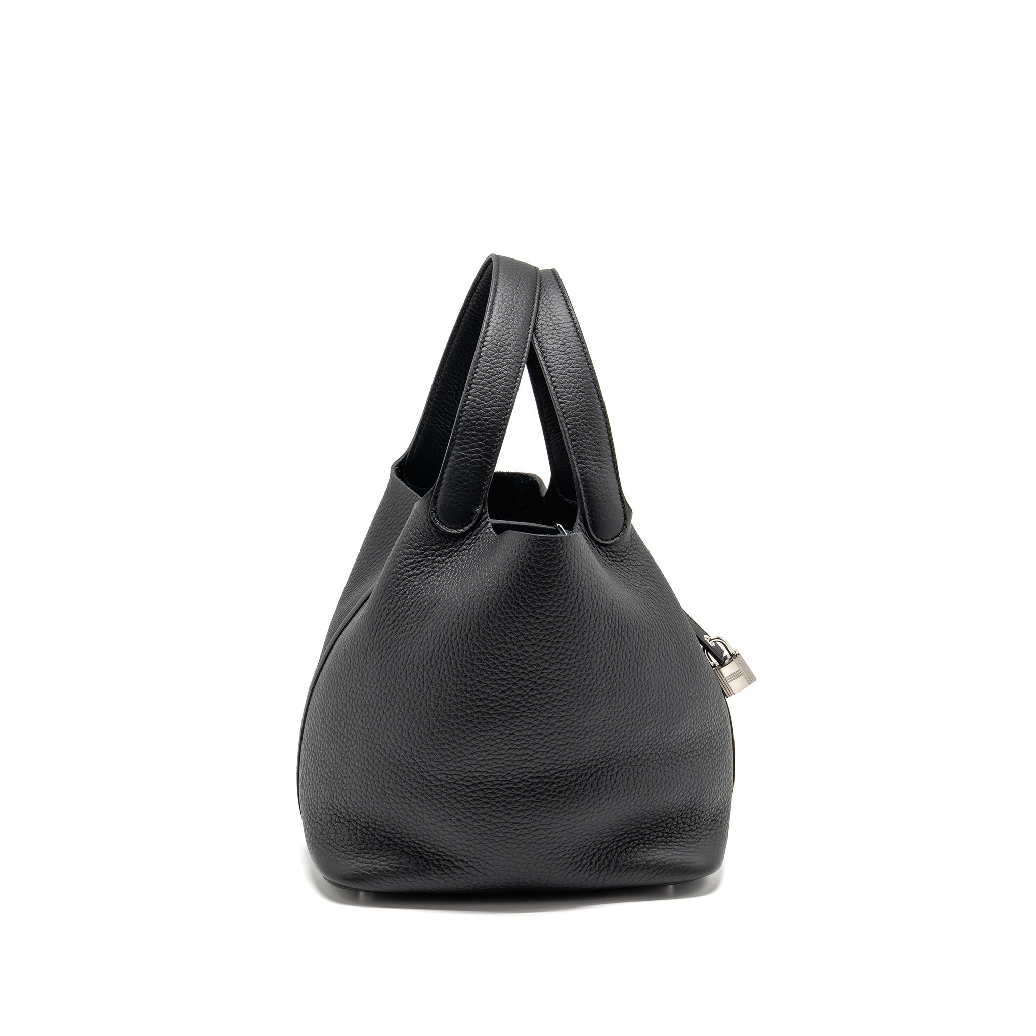 HERMES PICOTIN 22 LOCK BAG CLEMENCE VERT VERTIGO SHW