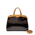 LOUIS VUITTON VERNIS BREA MM BAG MONOGRAM PATENT AMARANTE GHW
