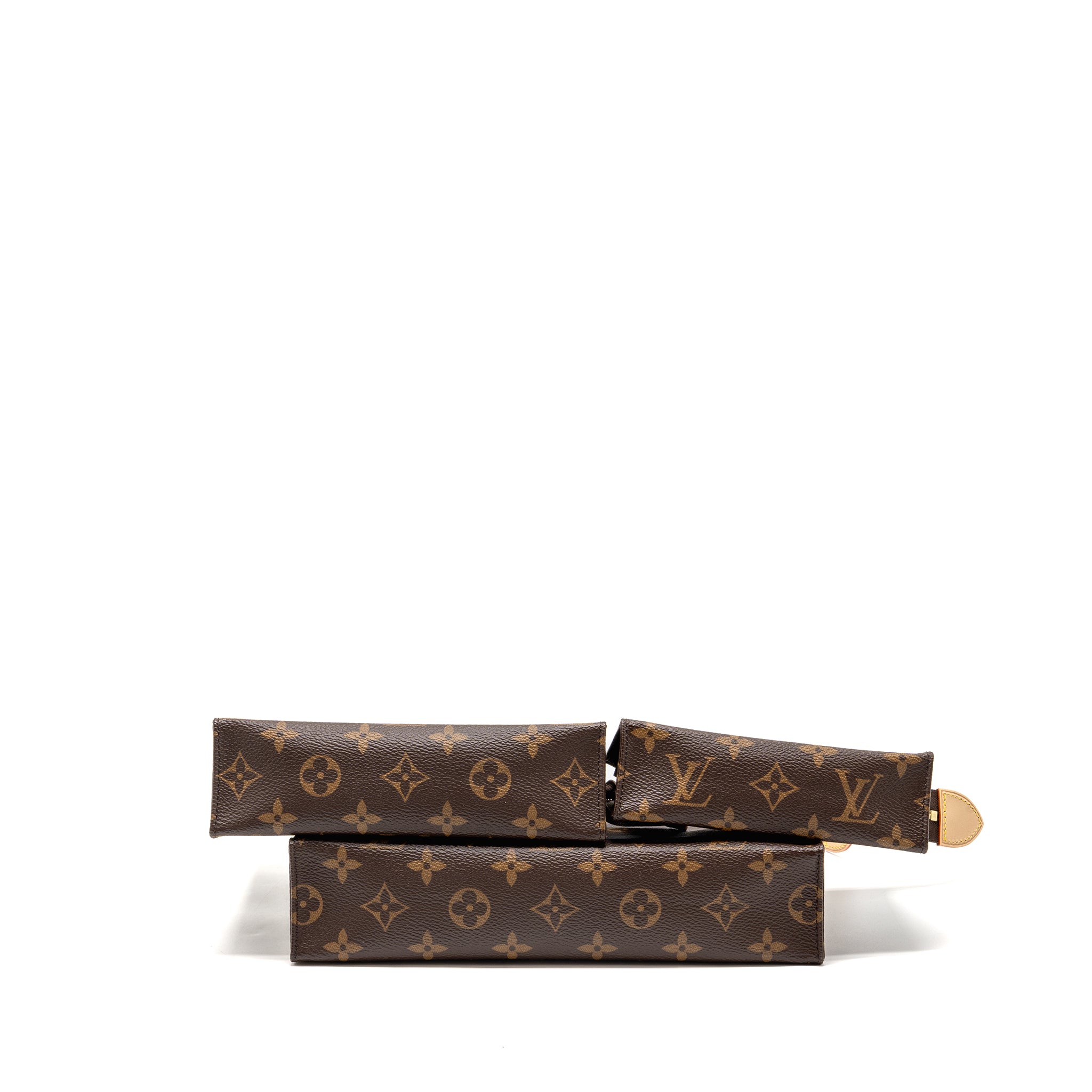 LOUIS VUITTON TRIO TOILET POUCH MONOGRAM CANVAS GHW